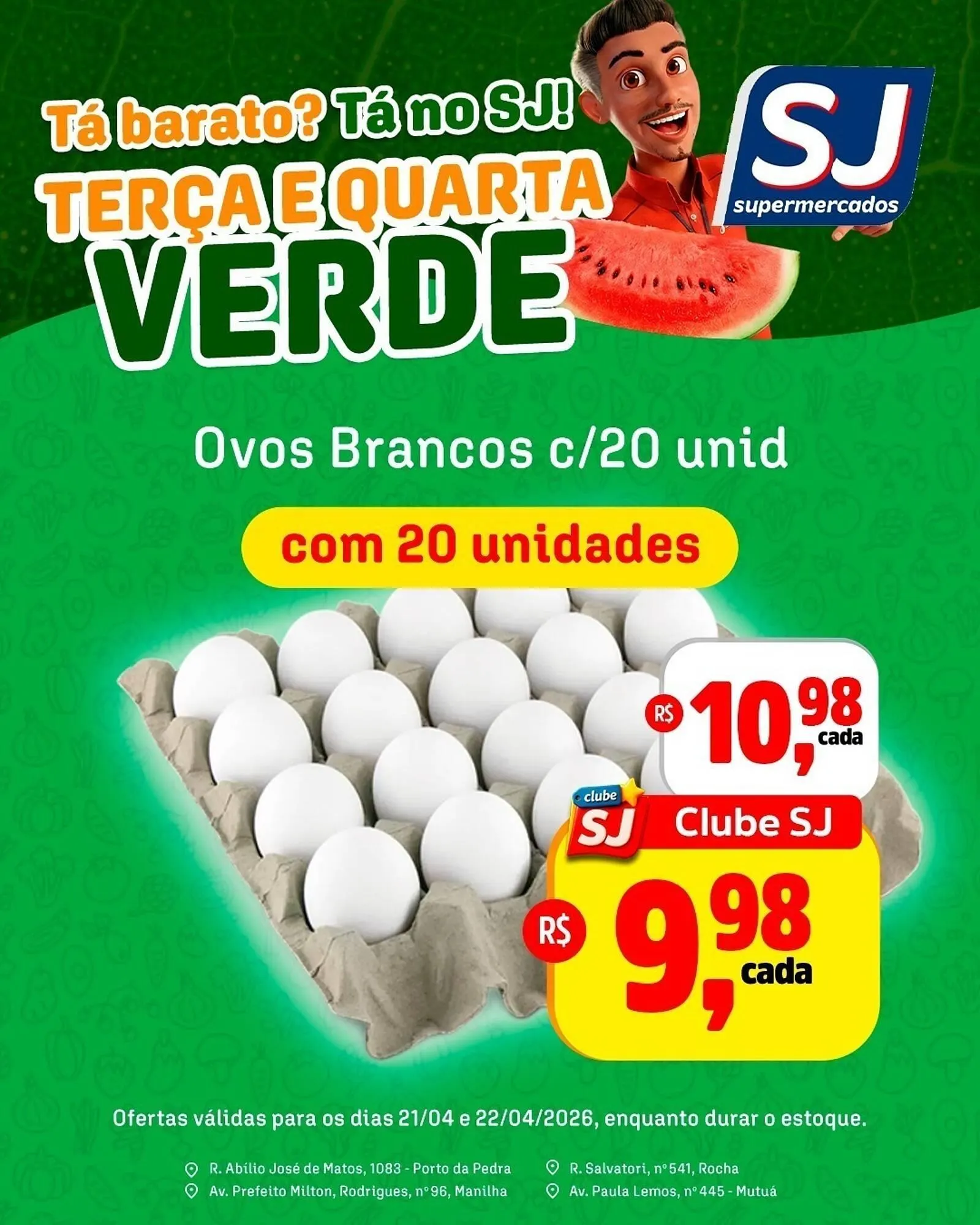 Encarte de Encarte Sj Supermercados 21 de abril até 22 de abril 2026 - Pagina 2