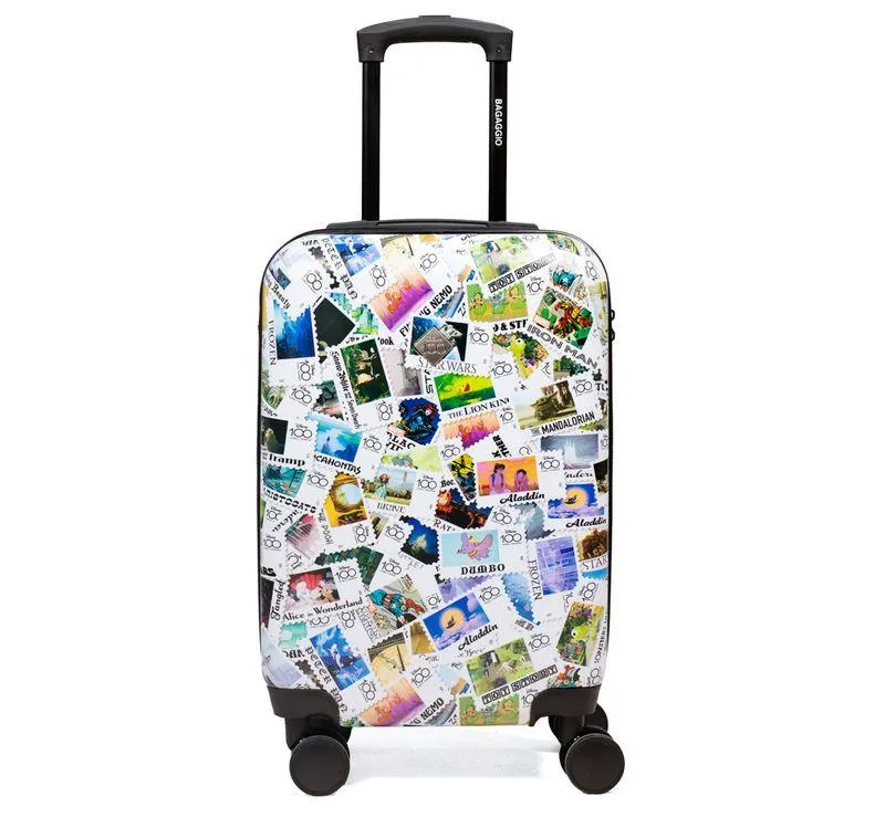 Mala de Bordo Abs 4 Rodas Disney 100 anos Comemorativa