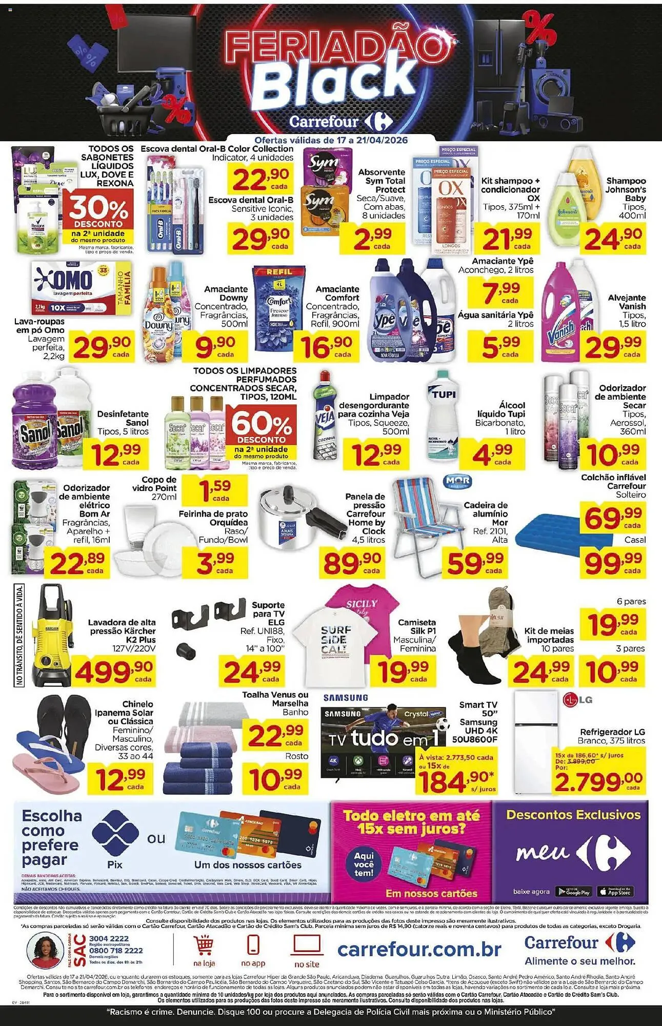 Encarte de Folheto Carrefour 17 de abril até 21 de abril 2026 - Pagina 3
