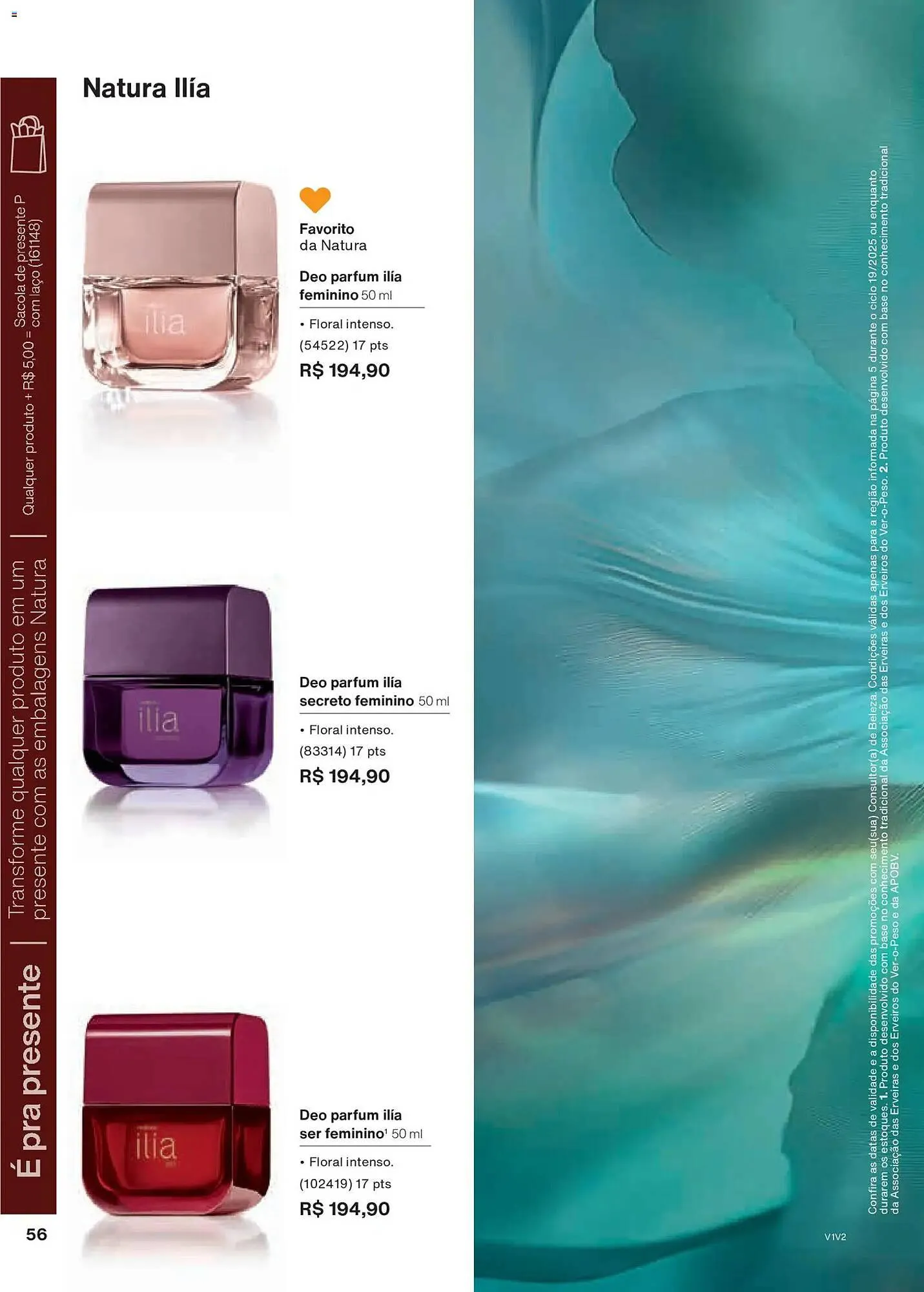 Encarte de Catálogo Natura 26 de novembro até 26 de dezembro 2025 - Pagina 56