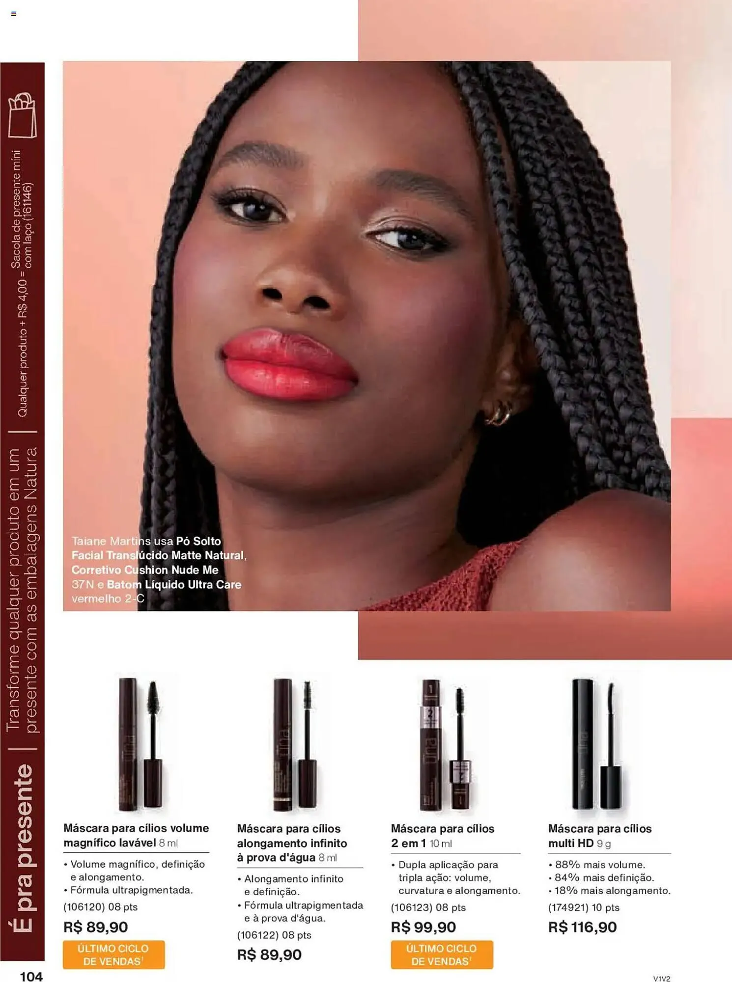 Encarte de Catálogo Natura 14 de outubro até 4 de novembro 2025 - Pagina 104