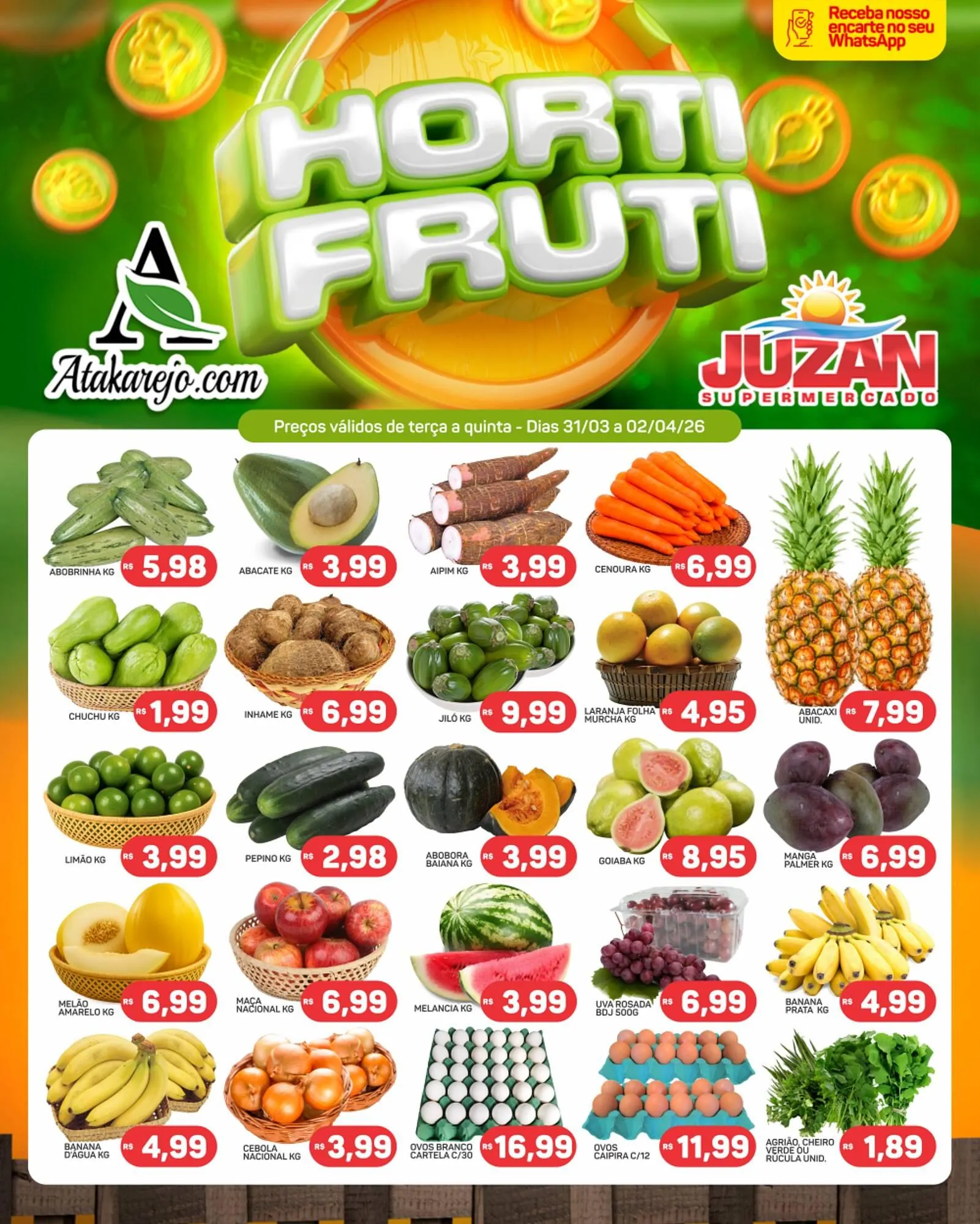 Encarte de Encarte Juzan 31 de março até 2 de abril 2026 - Pagina 1