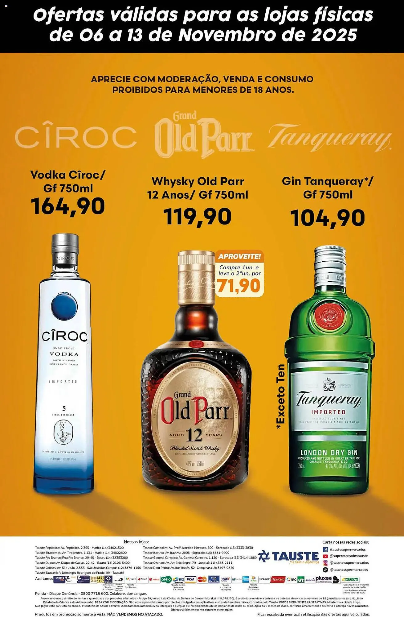 Encarte de Catálogo Supermercados Tauste 6 de novembro até 13 de novembro 2025 - Pagina 2