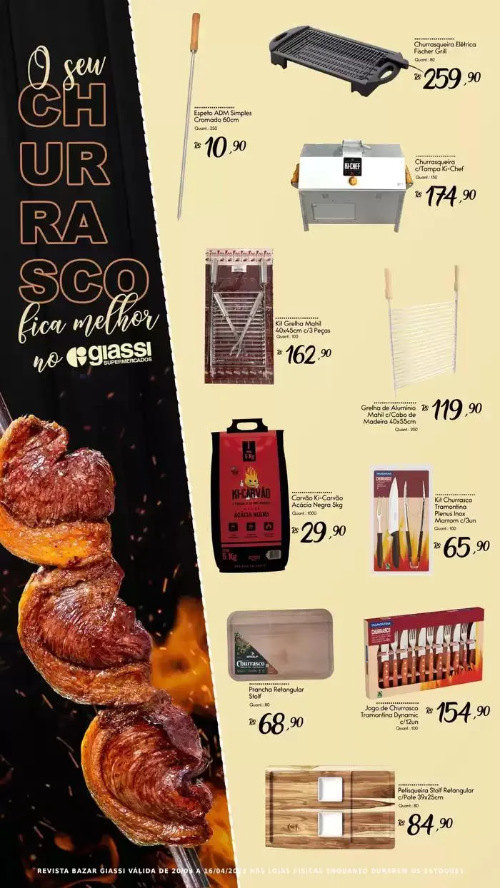 Encarte de Bazar Giassi 20 de março até 16 de abril 2025 - Pagina 5