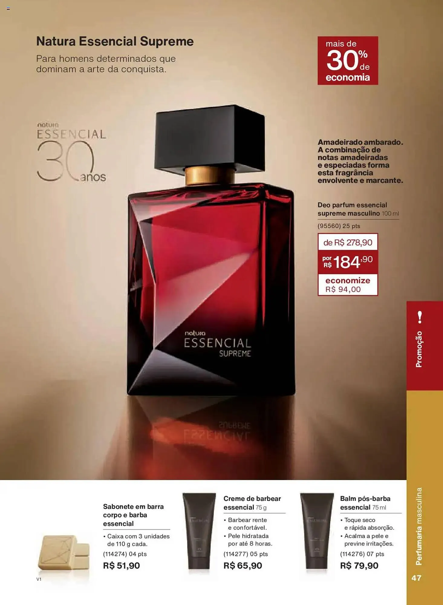 Encarte de Catálogo Natura 14 de outubro até 4 de novembro 2025 - Pagina 47