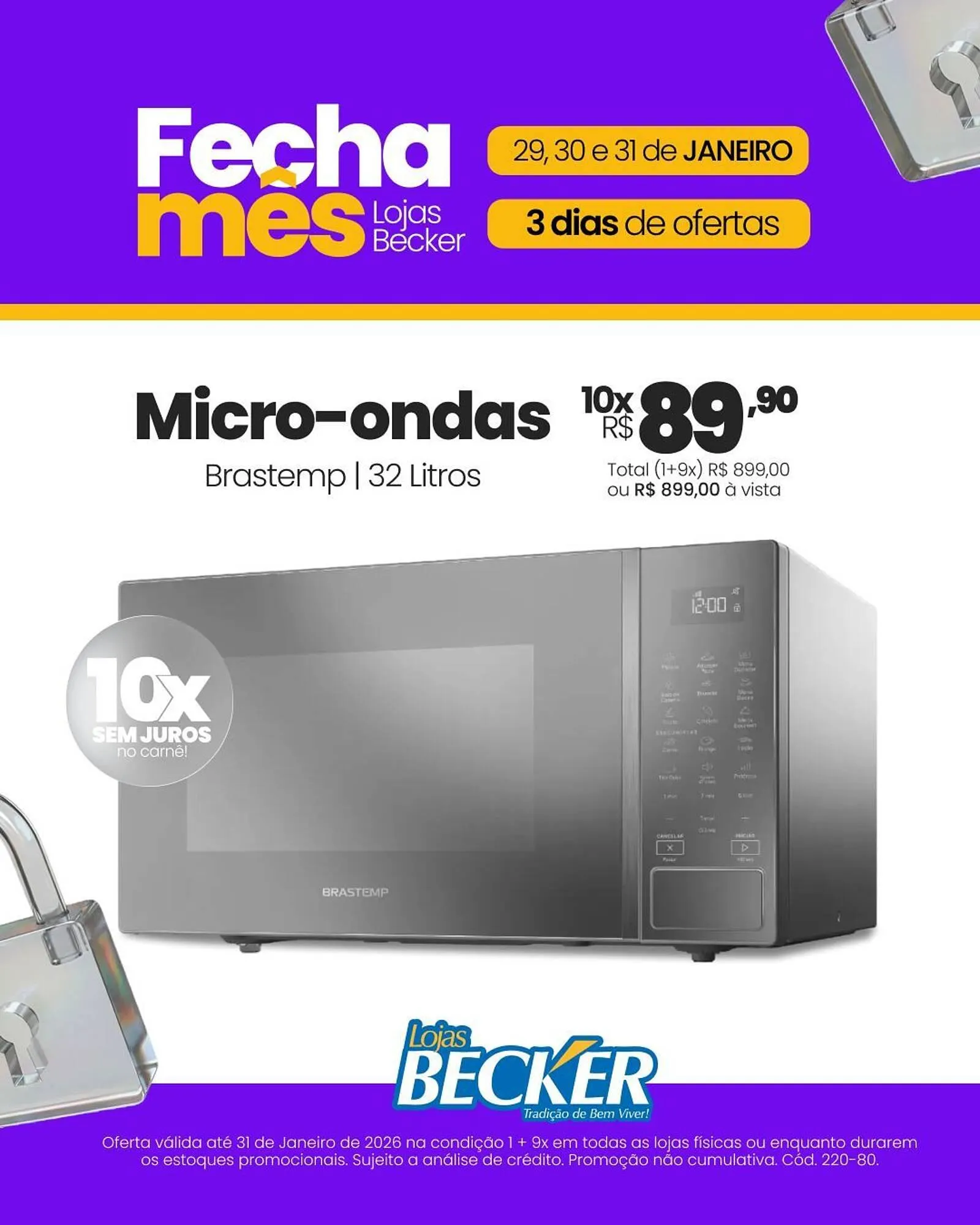 Folheto Lojas Becker - 1