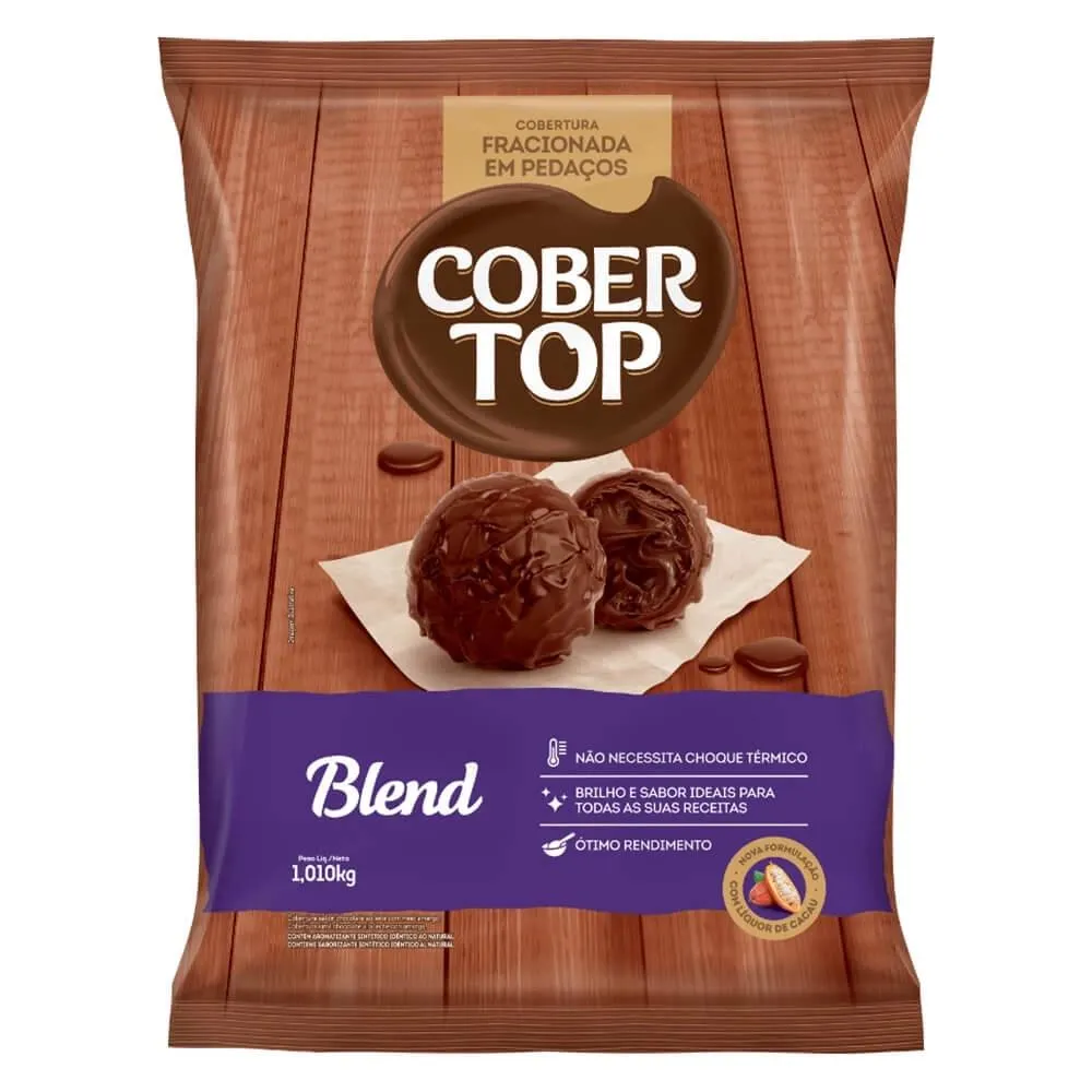 Chocolate Bel Cobertop Blend Em Pedaços Sachê 1,010kg