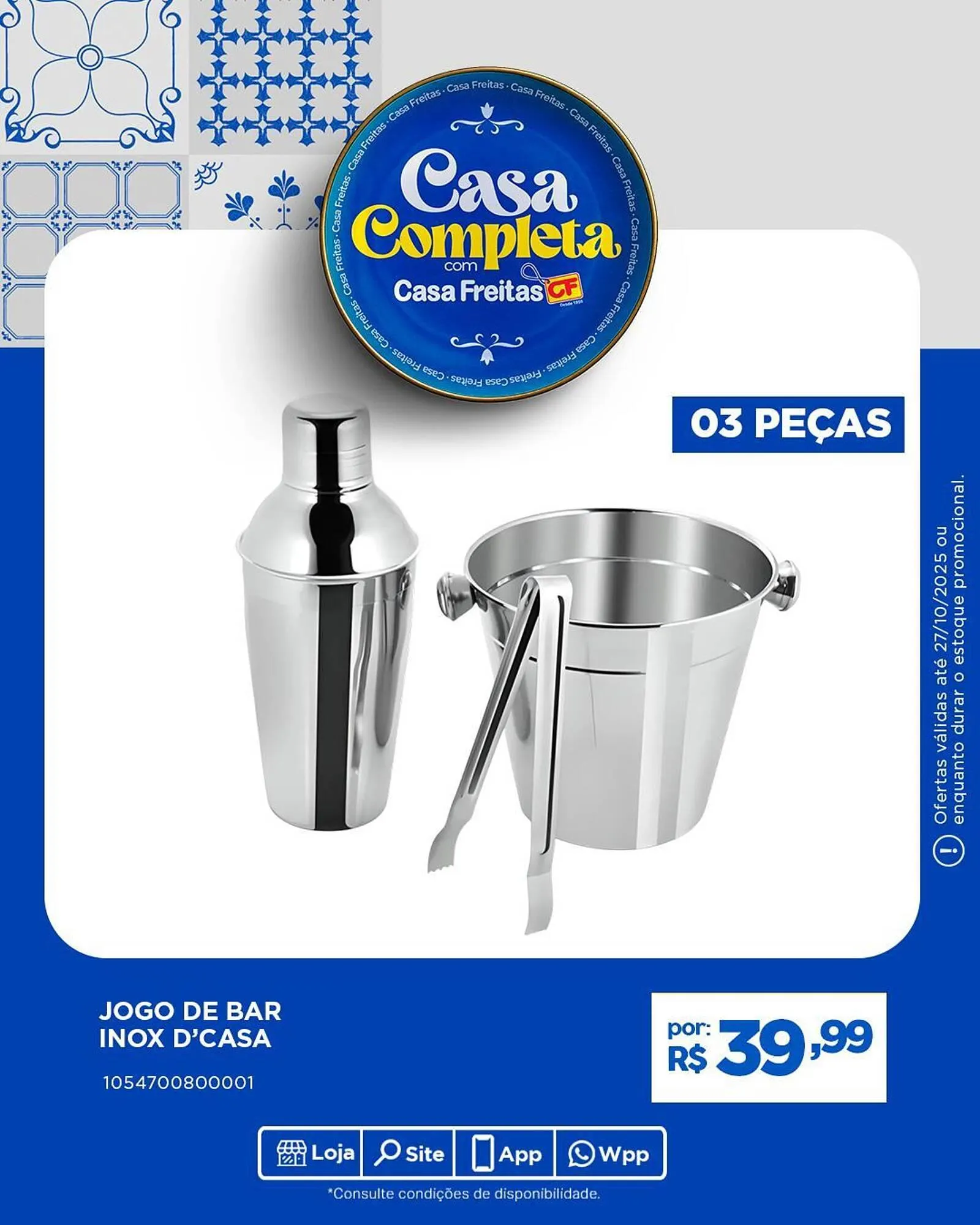 Encarte de Catálogo Casa Freitas 3 de outubro até 27 de outubro 2025 - Pagina 3