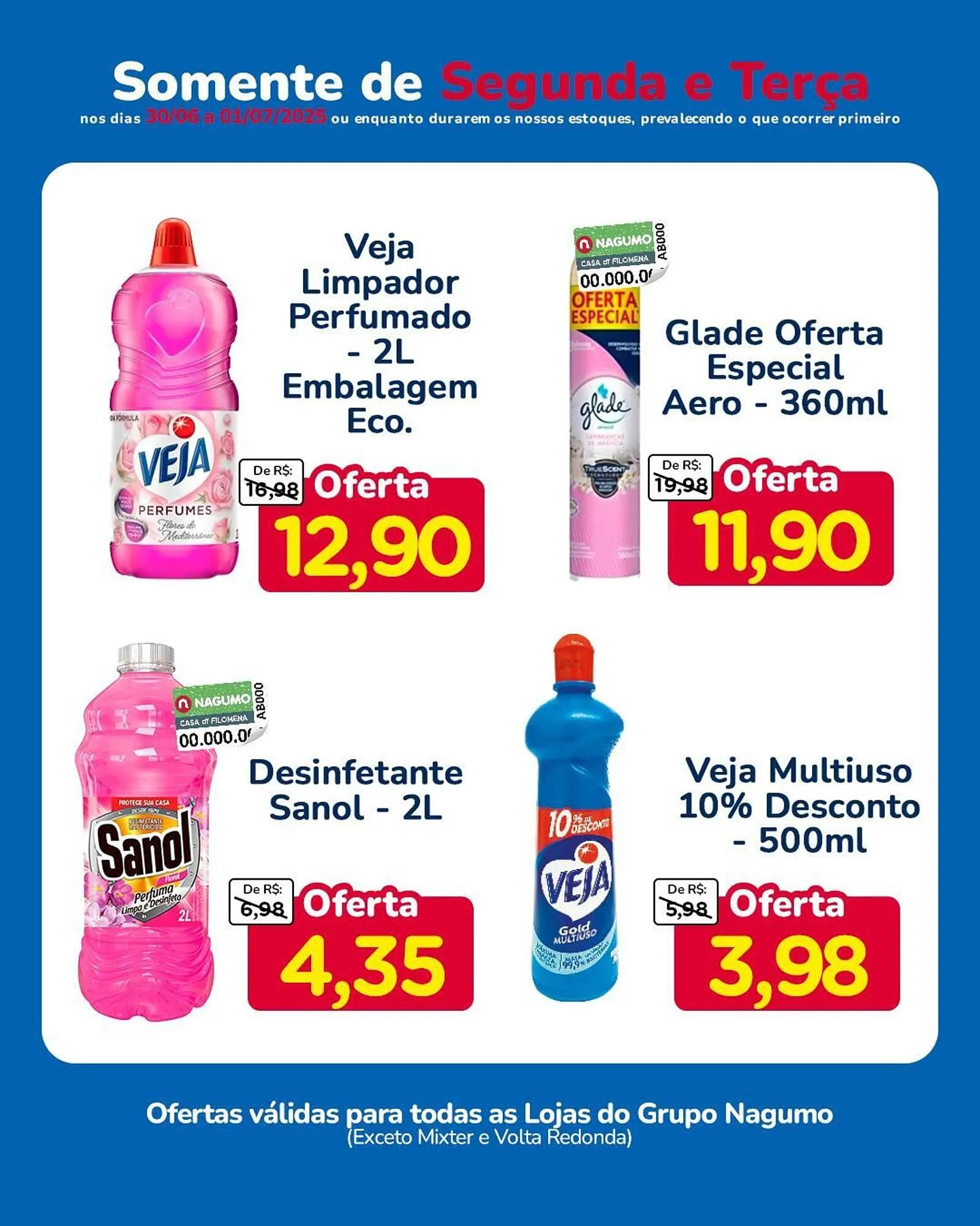 Encarte de Catálogo Nagumo 30 de junho até 1 de julho 2025 - Pagina 4