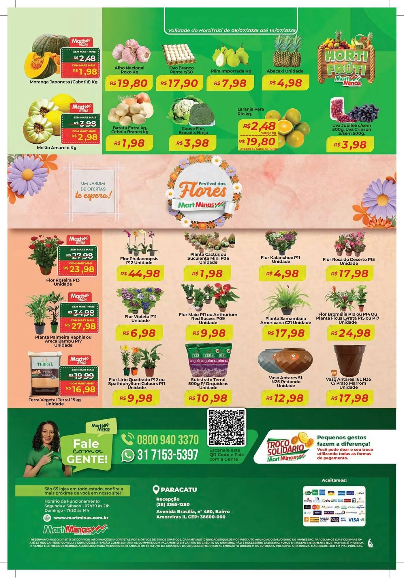 Encarte de Catálogo Mart Minas 8 de julho até 16 de julho 2025 - Pagina 8