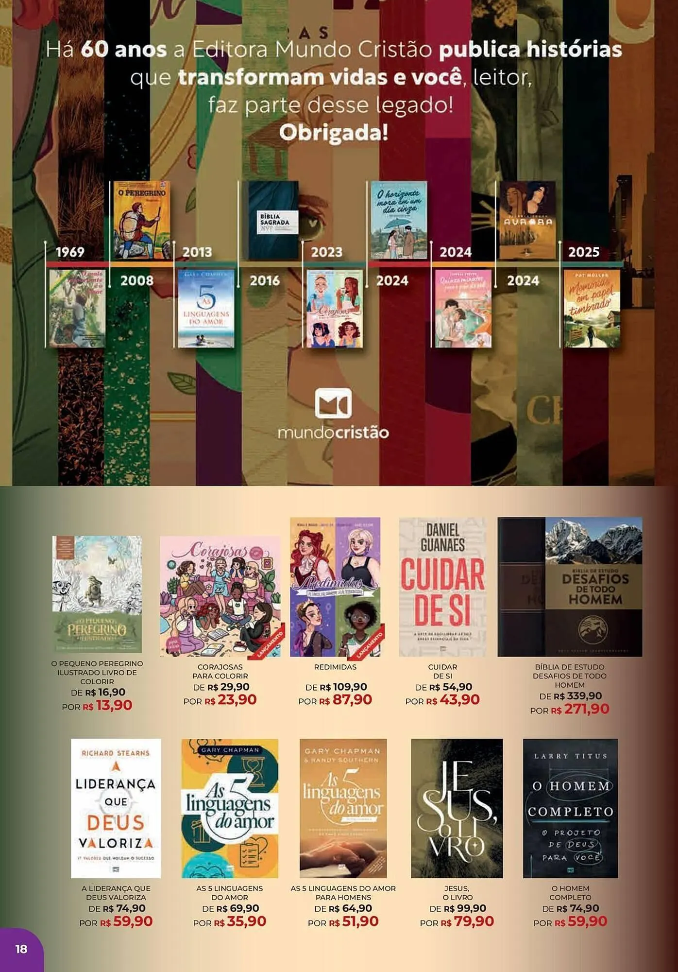 Encarte de Catálogo Livraria Leitura 1 de agosto até 30 de setembro 2025 - Pagina 18