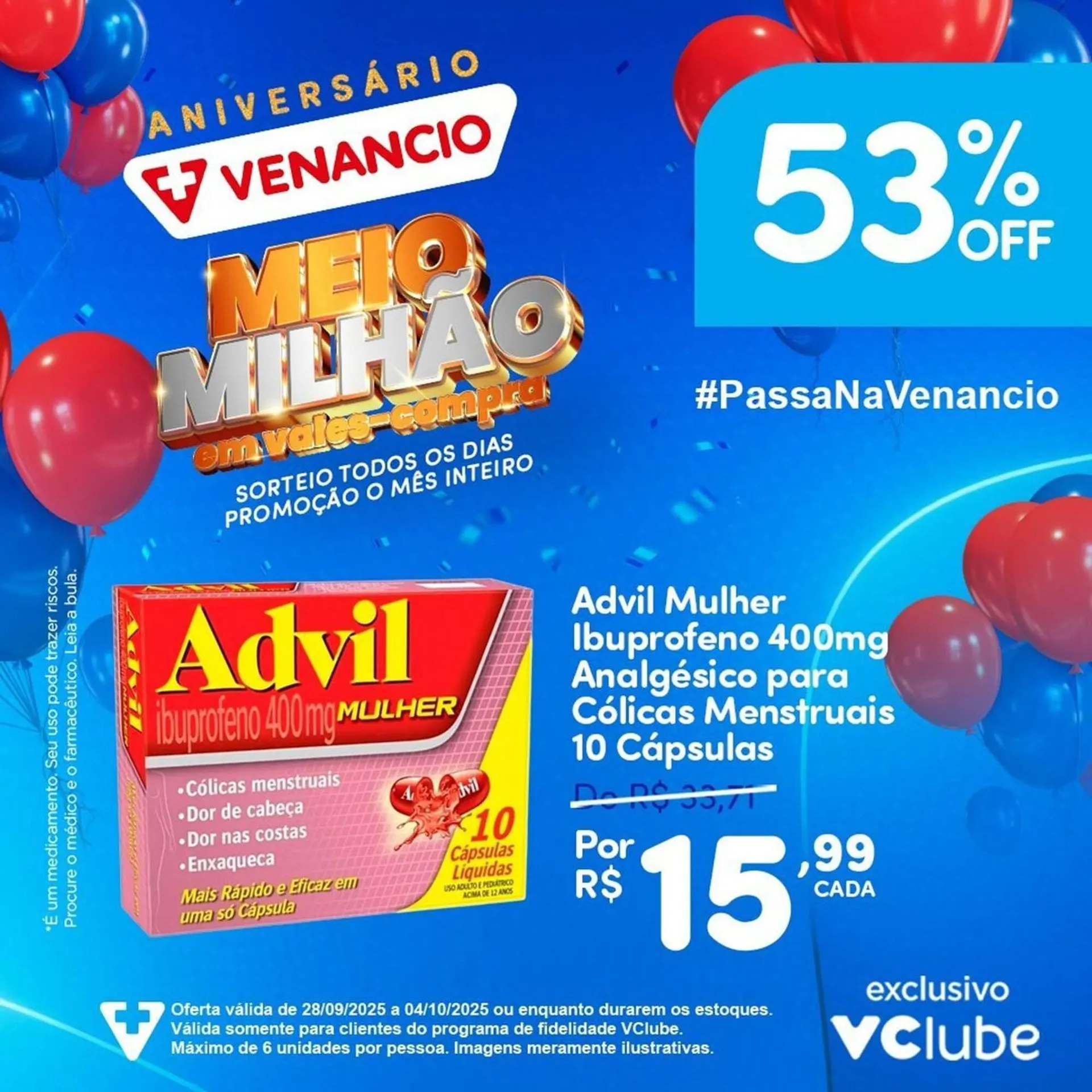 Encarte de Encarte Drogaria Venancio 29 de setembro até 4 de outubro 2025 - Pagina 4