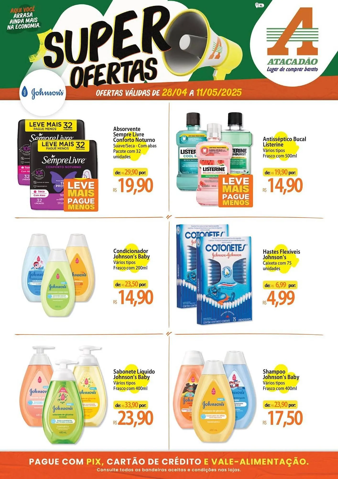 Encarte de Catálogo Atacadão 1 de maio até 11 de maio 2025 - Pagina 1