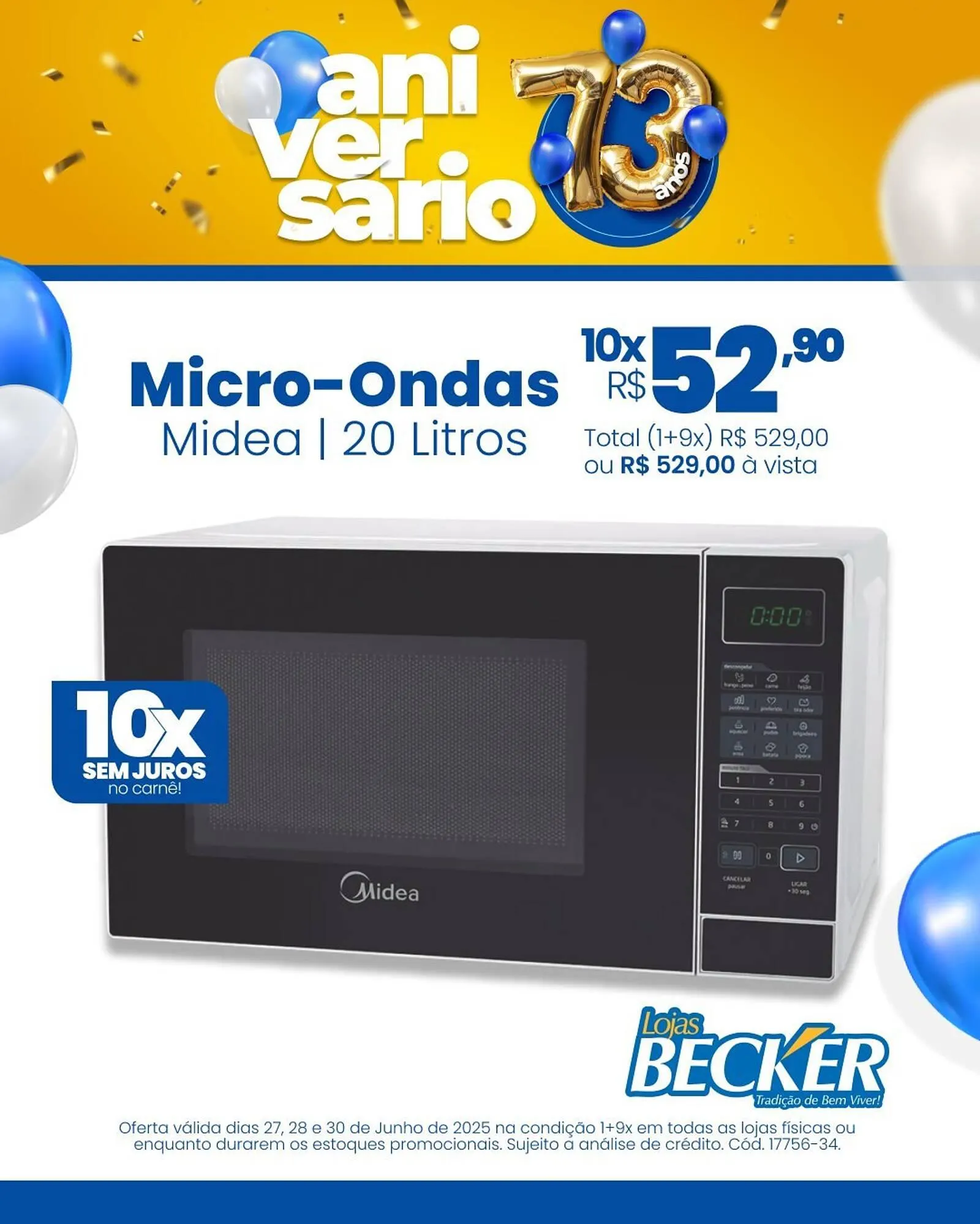 Encarte de Catálogo Lojas Becker 27 de junho até 30 de junho 2025 - Pagina 3