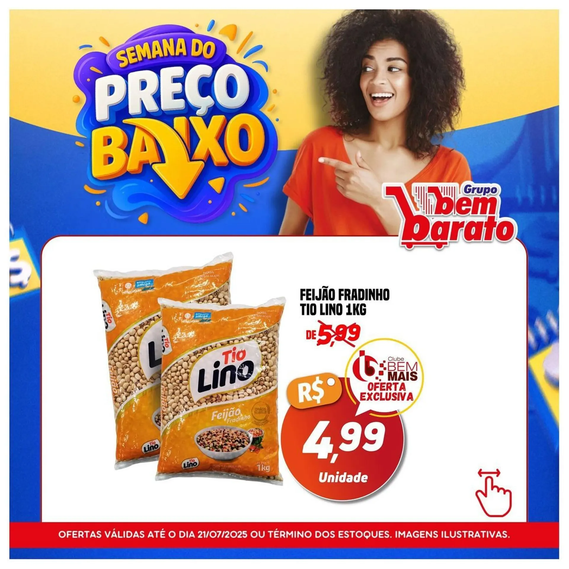 Encarte de Catálogo Supermercado Bem Barato 18 de julho até 21 de julho 2025 - Pagina 6