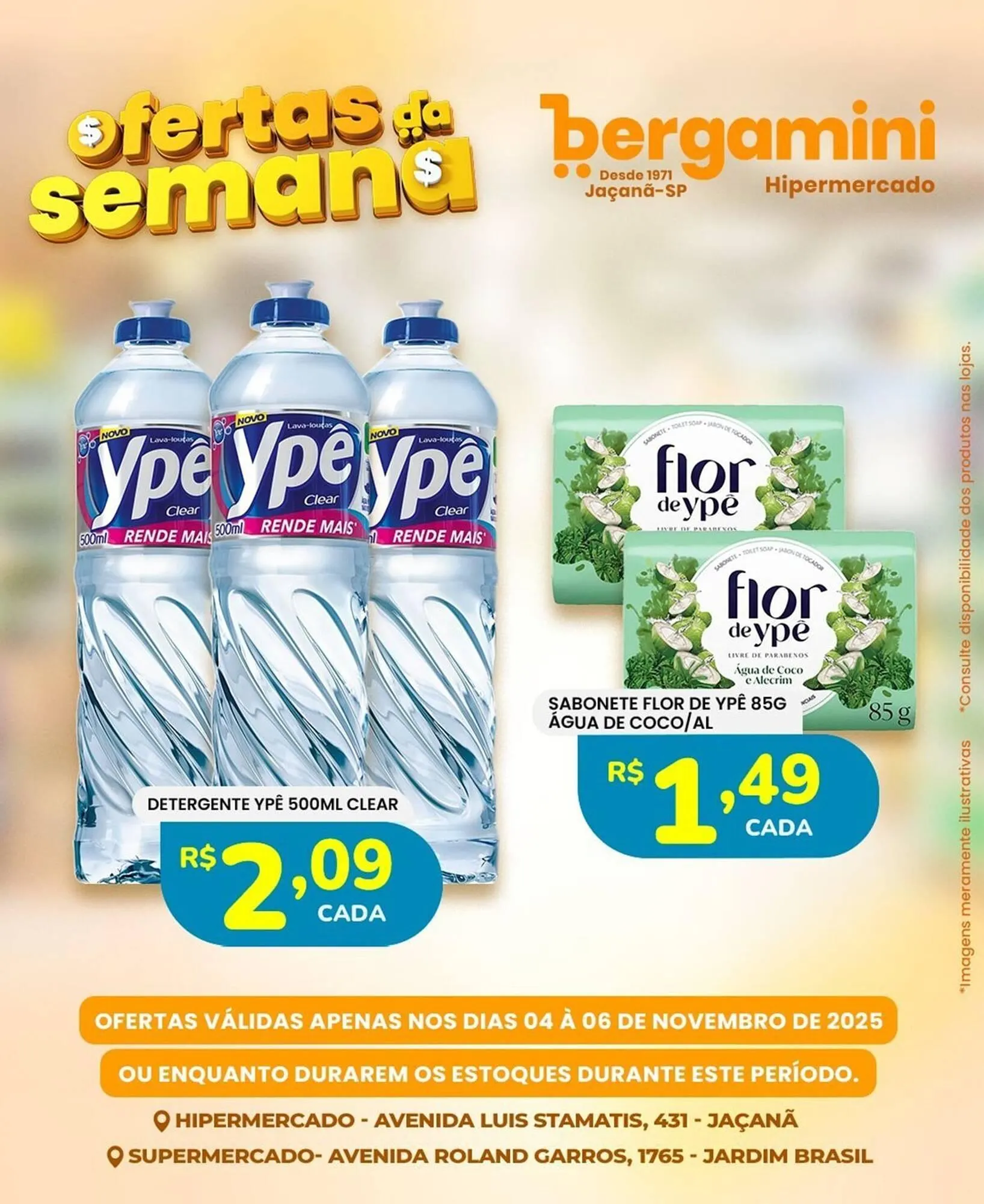 Encarte de Catálogo Supermercado Bergamini 4 de novembro até 6 de novembro 2025 - Pagina 4