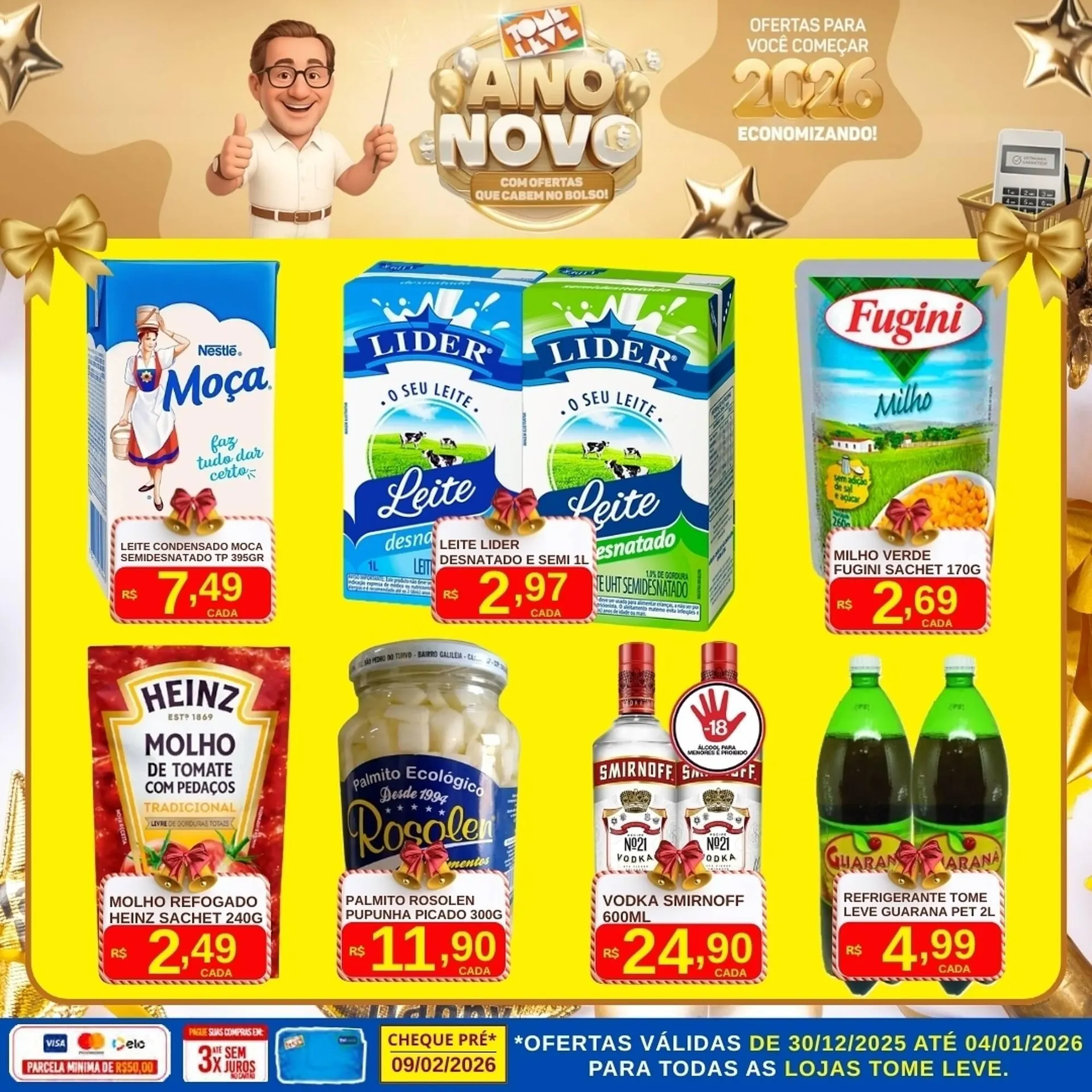 Encarte de Catálogo Tome Leve 30 de dezembro até 4 de janeiro 2026 - Pagina 4
