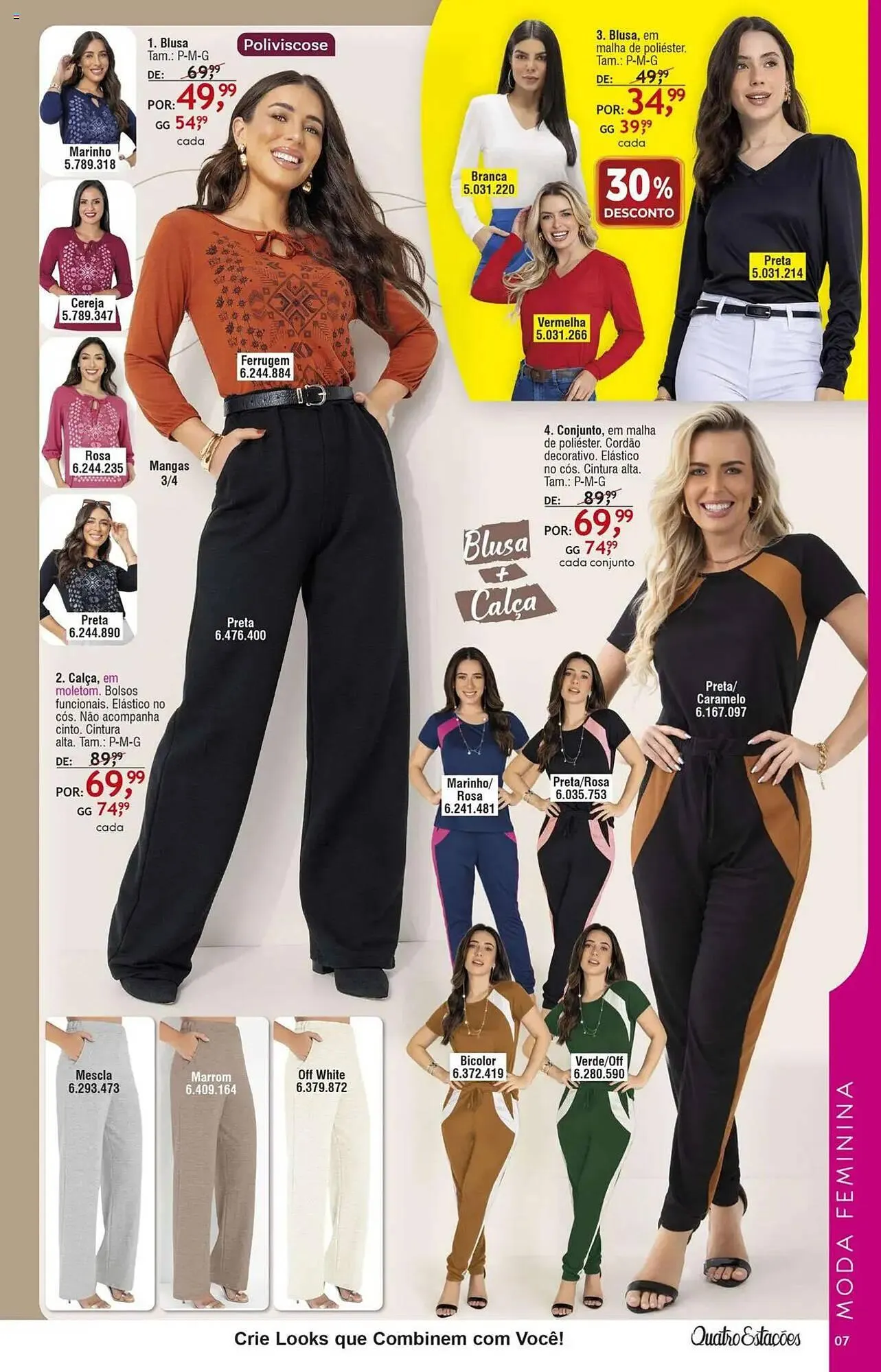 Encarte de Catálogo Quatro Estações 14 de abril até 31 de julho 2025 - Pagina 3