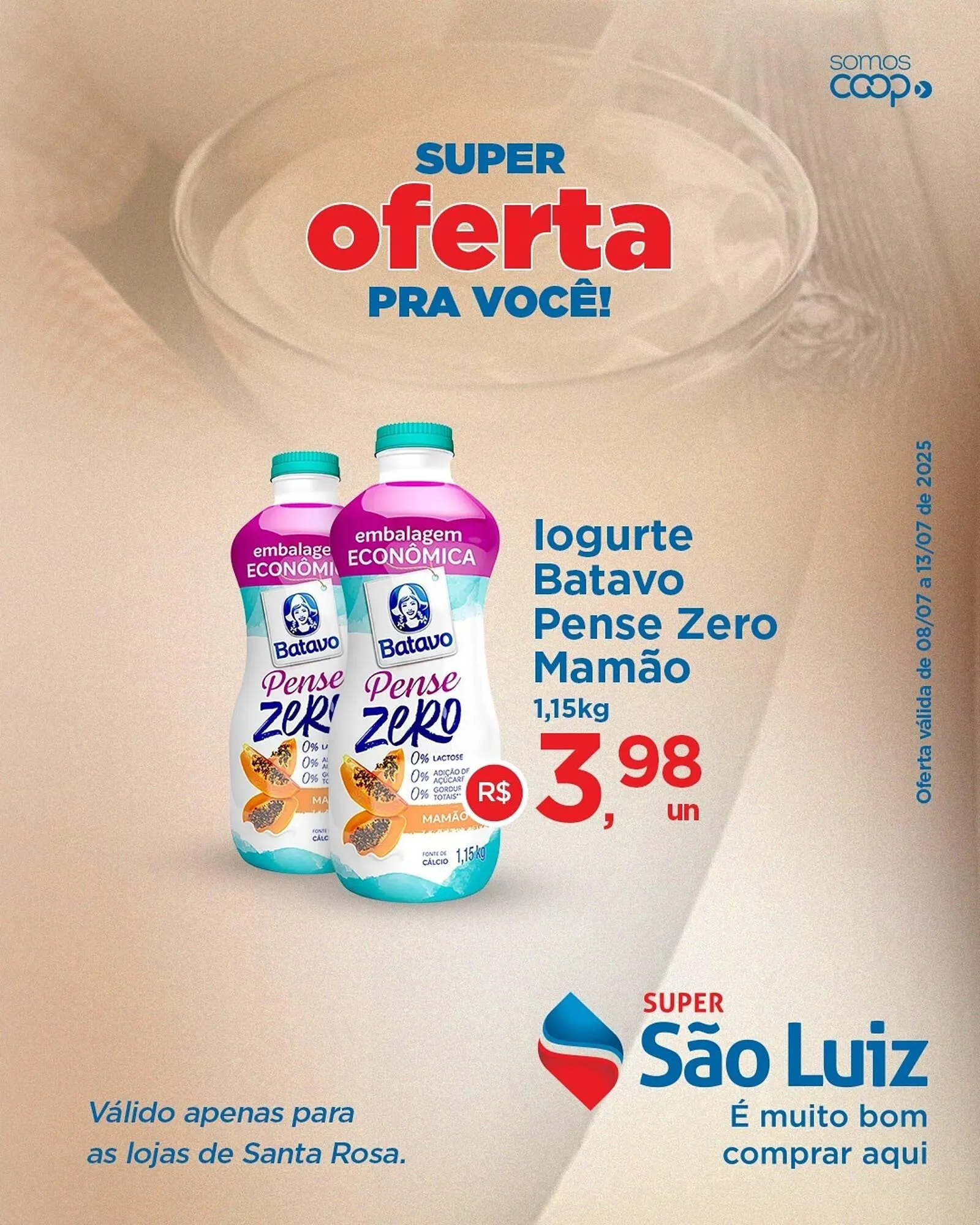 Encarte de Catálogo Super São Luiz 8 de julho até 13 de julho 2025 - Pagina 1