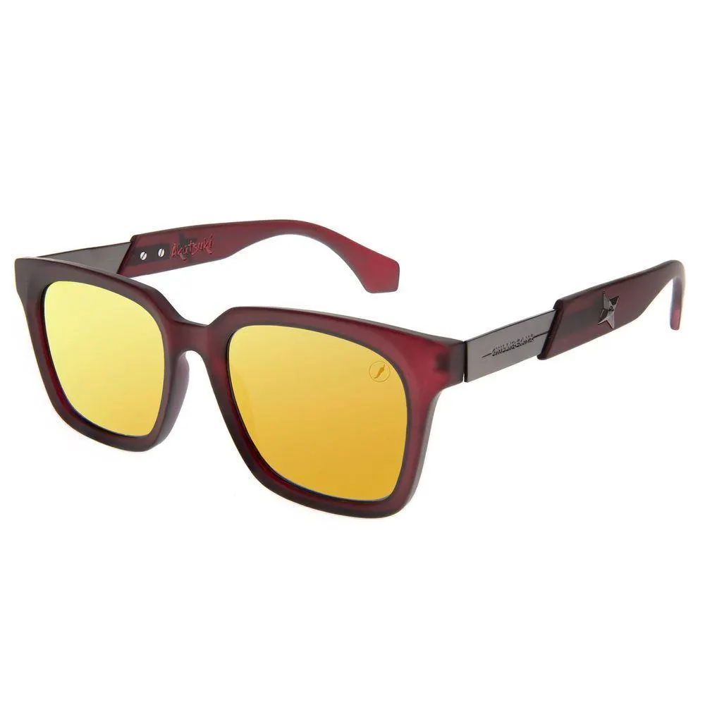 Óculos de Sol Masculino Naruto Shippuden Vila Oculta da Nuvem Vinho - OC.CL.4123.1617 M