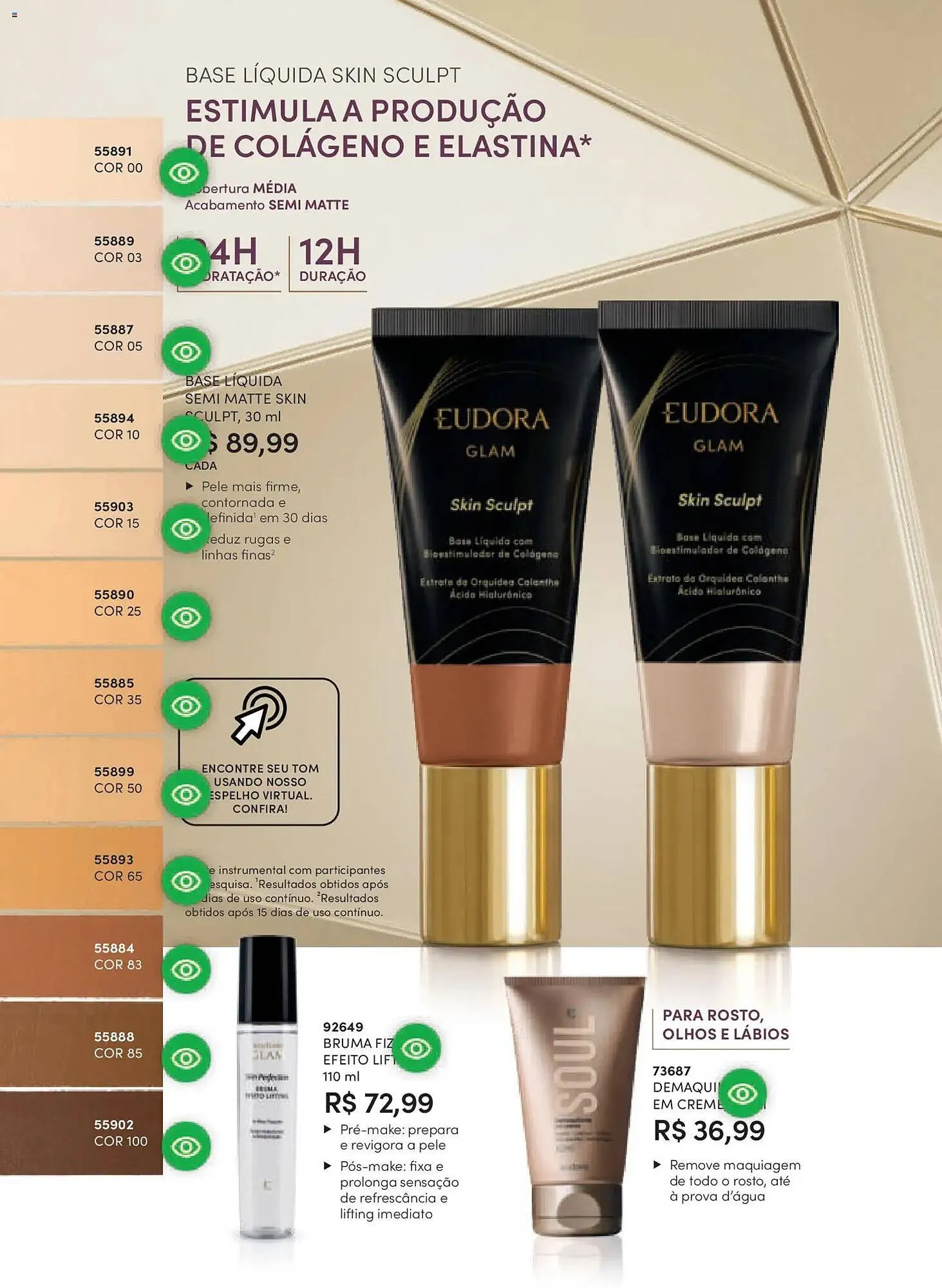 Encarte de Catálogo Eudora 8 de janeiro até 31 de janeiro 2026 - Pagina 87