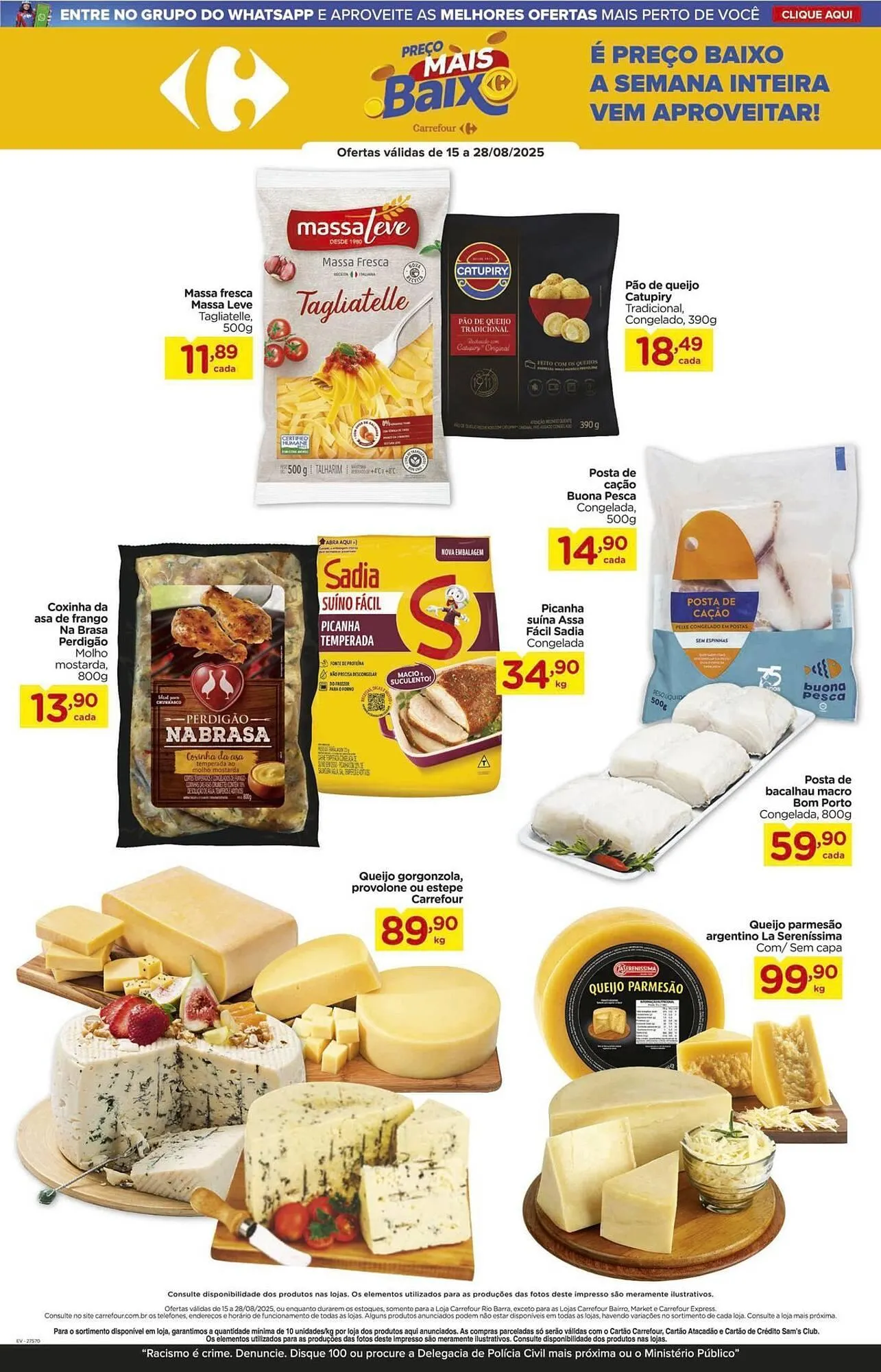 Encarte de Catálogo Carrefour 15 de agosto até 28 de agosto 2025 - Pagina 2