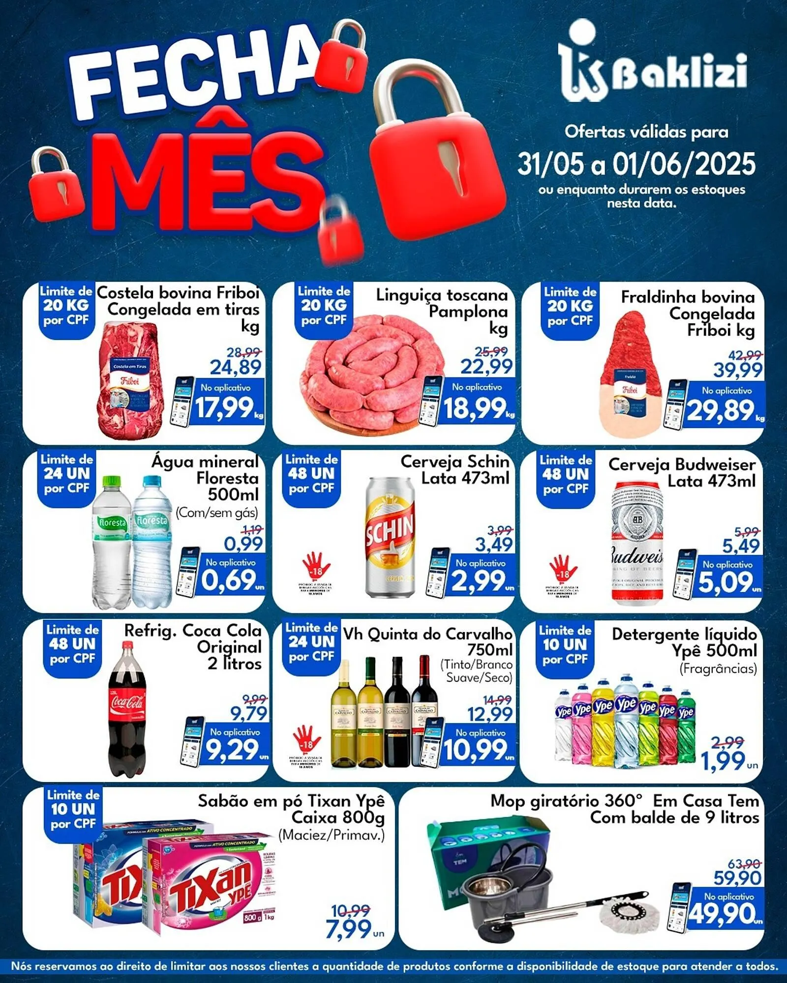 Encarte de Catálogo Supermercados Baklizi 30 de maio até 1 de junho 2025 - Pagina 2