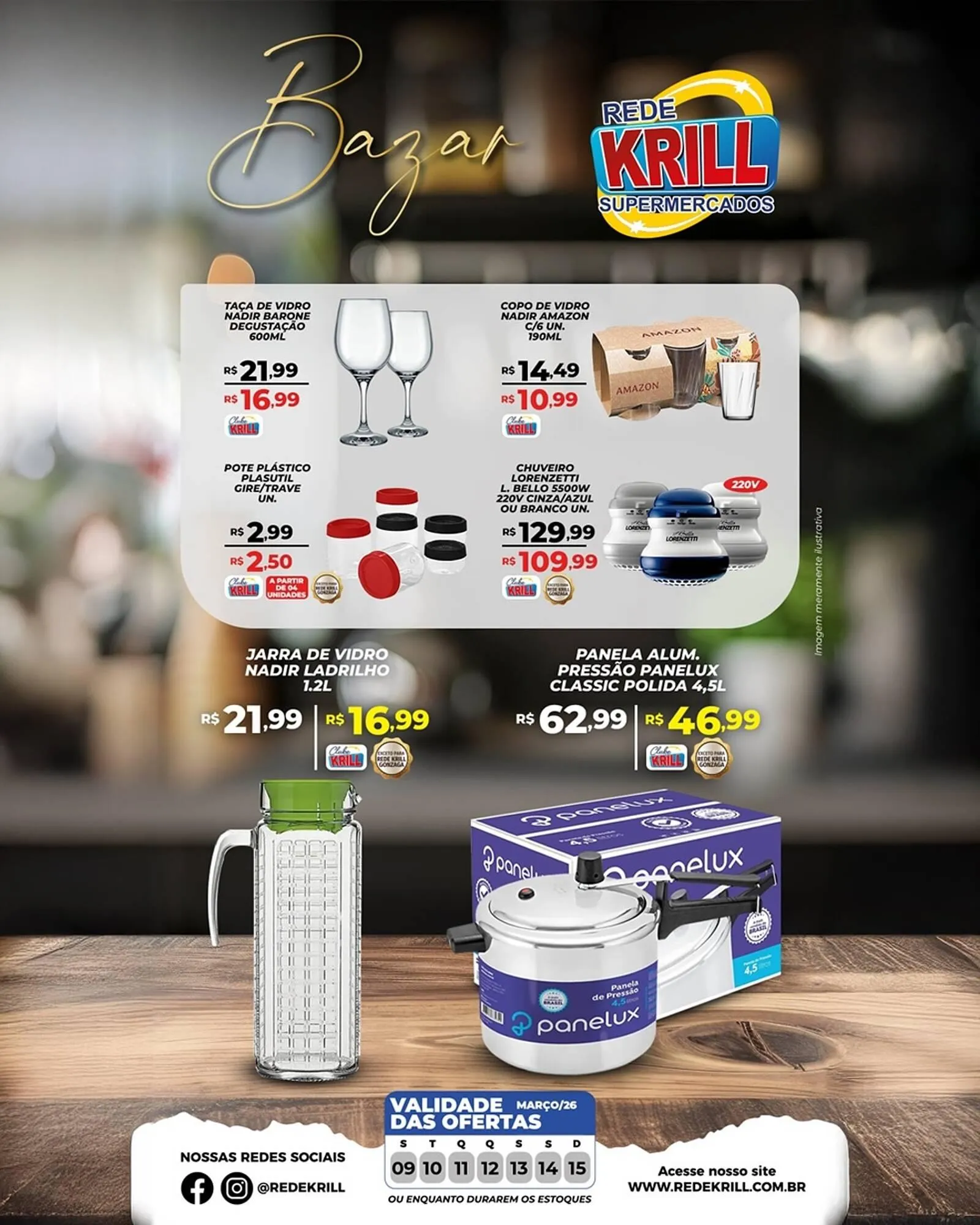 Encarte de Folheto Rede Krill 9 de março até 15 de março 2026 - Pagina 2