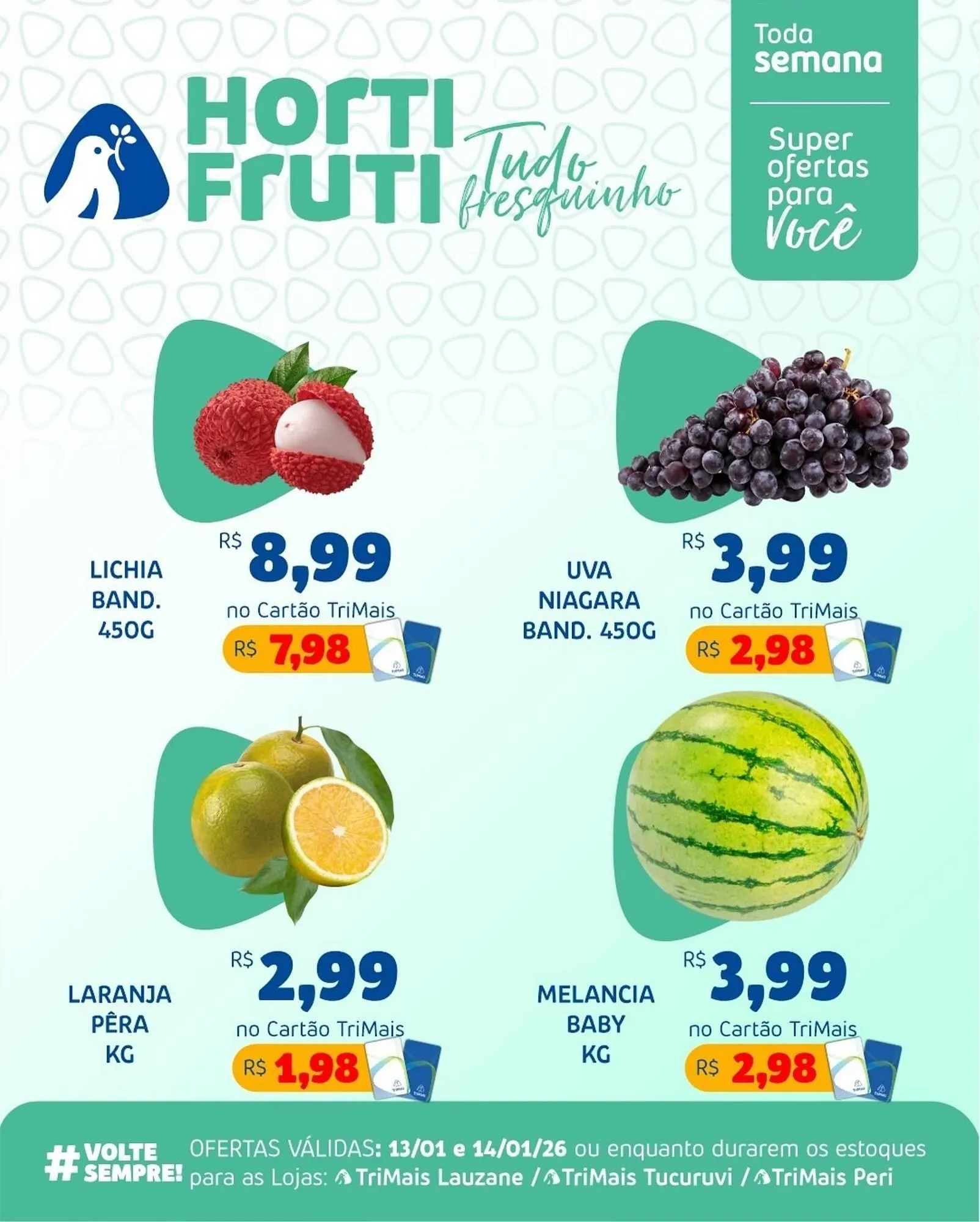 Encarte de Catálogo Trimais Supermercado 13 de janeiro até 14 de janeiro 2026 - Pagina 2