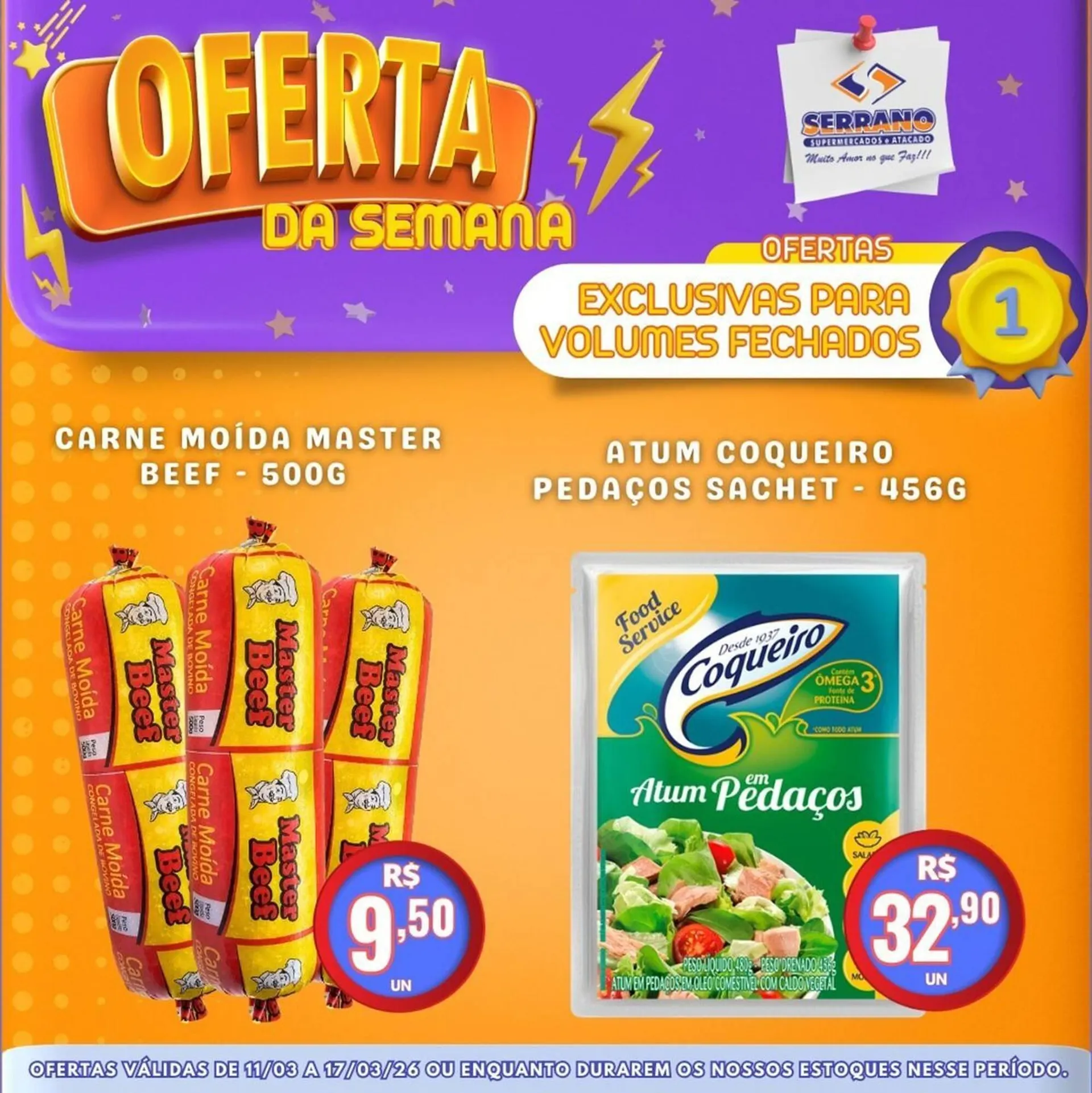 Encarte de Catálogo Serrano Supermercado 11 de março até 17 de março 2026 - Pagina 2