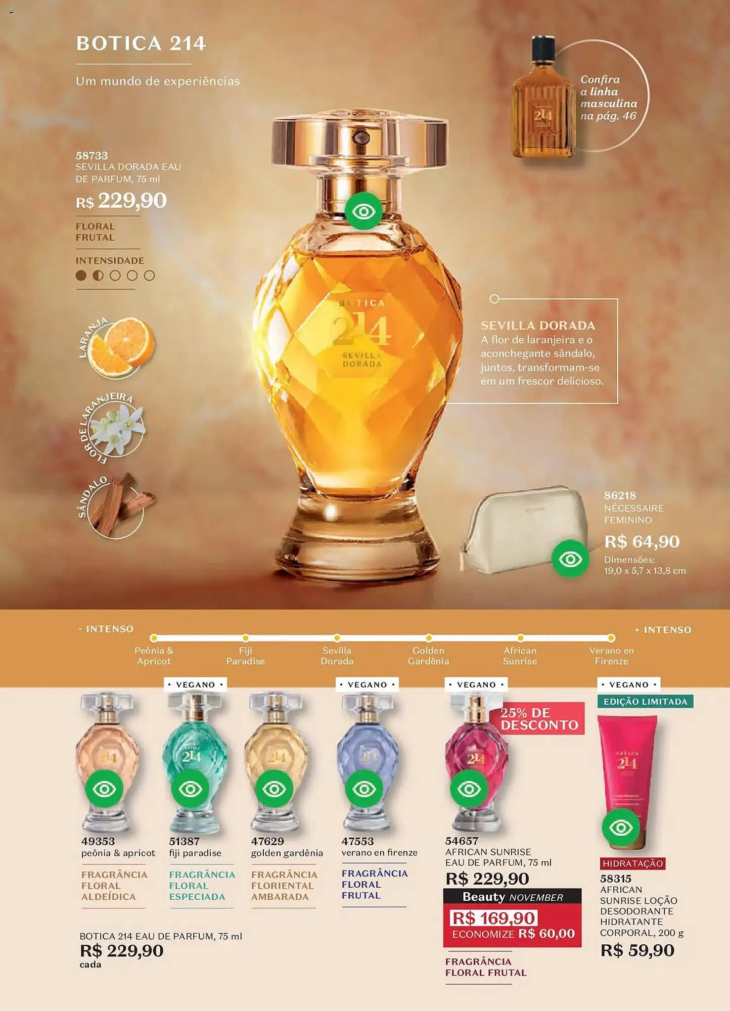Encarte de Catálogo O Boticário 3 de novembro até 30 de novembro 2025 - Pagina 69