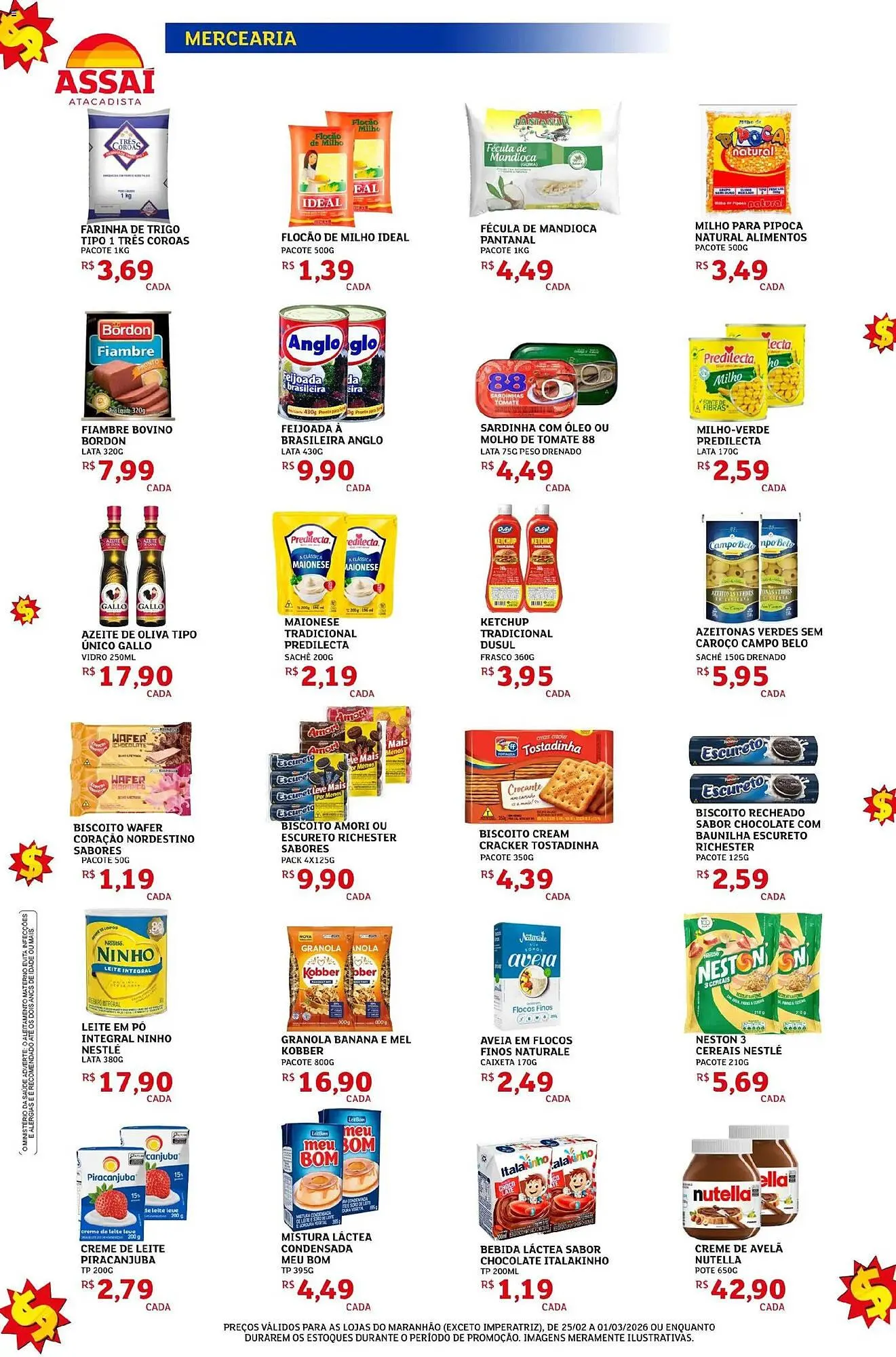 Encarte de Encarte Assaí Atacadista 25 de fevereiro até 1 de março 2026 - Pagina 2