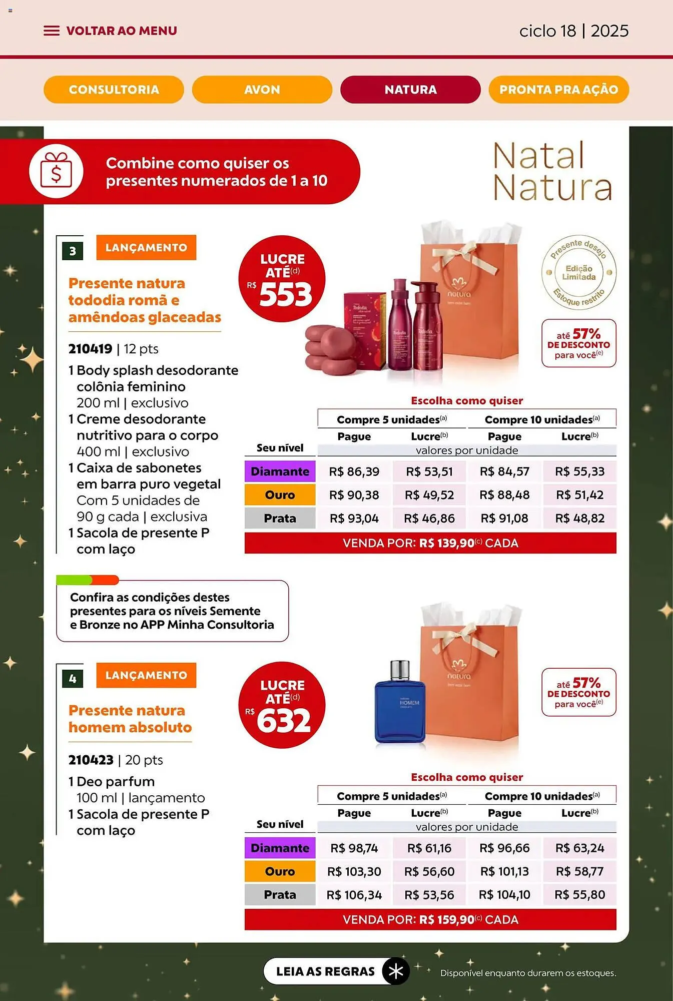 Encarte de Catálogo Avon 29 de outubro até 30 de novembro 2025 - Pagina 45