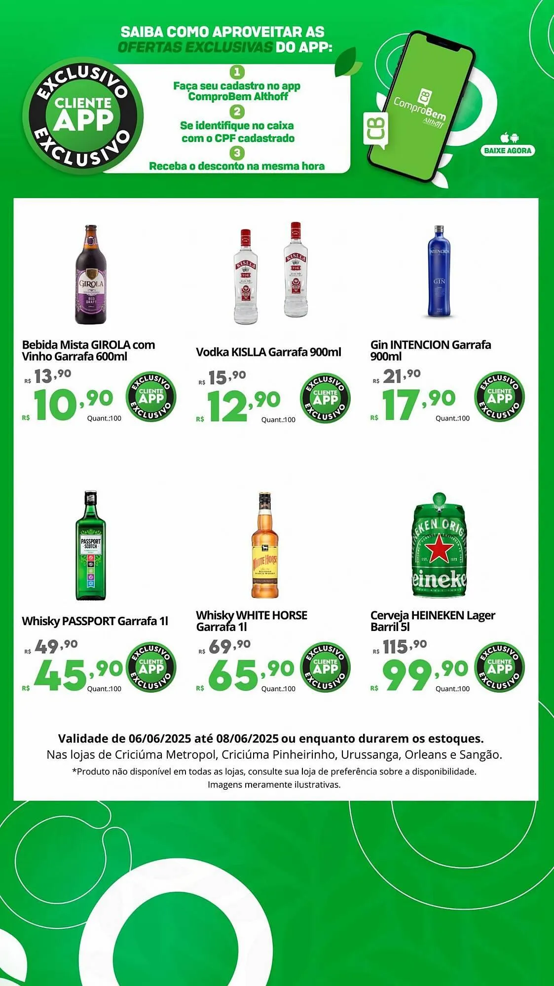 Encarte de Catálogo Althoff Supermercados 6 de junho até 8 de junho 2025 - Pagina 3