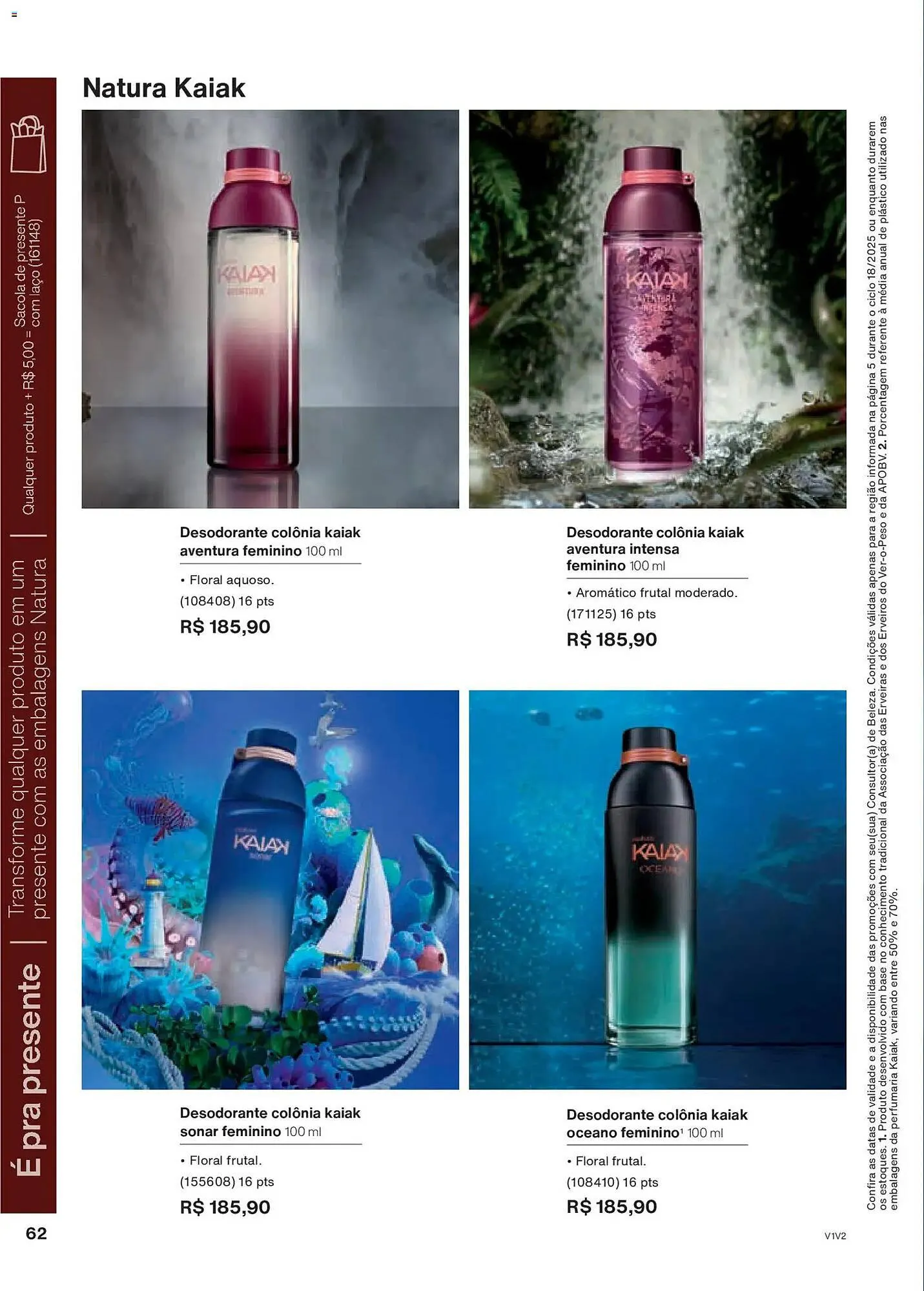 Encarte de Catálogo Natura 30 de outubro até 27 de novembro 2025 - Pagina 62