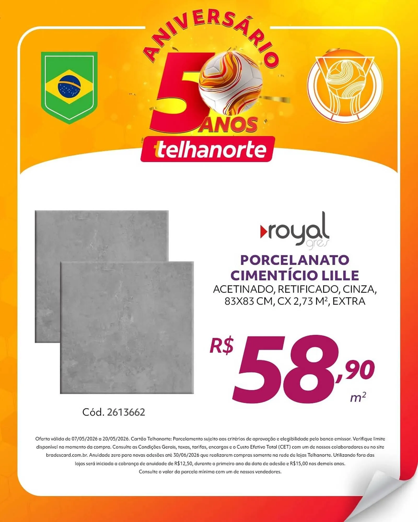 Encarte de Catálogo Telhanorte 12 de maio até 20 de maio 2026 - Pagina 7