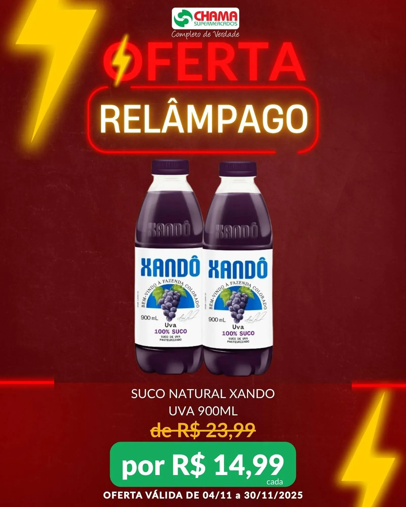Encarte de Catálogo Chama Supermercados 4 de novembro até 30 de novembro 2025 - Pagina 3
