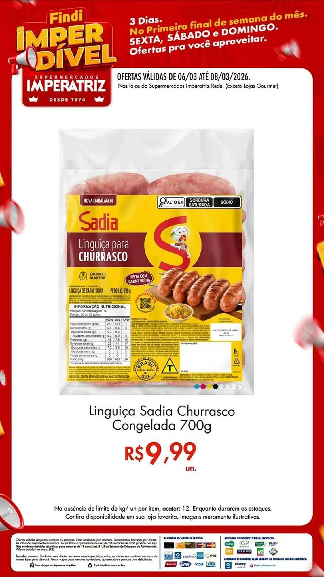 Encarte de Catálogo Supermercados Imperatriz 6 de março até 8 de março 2026 - Pagina 4