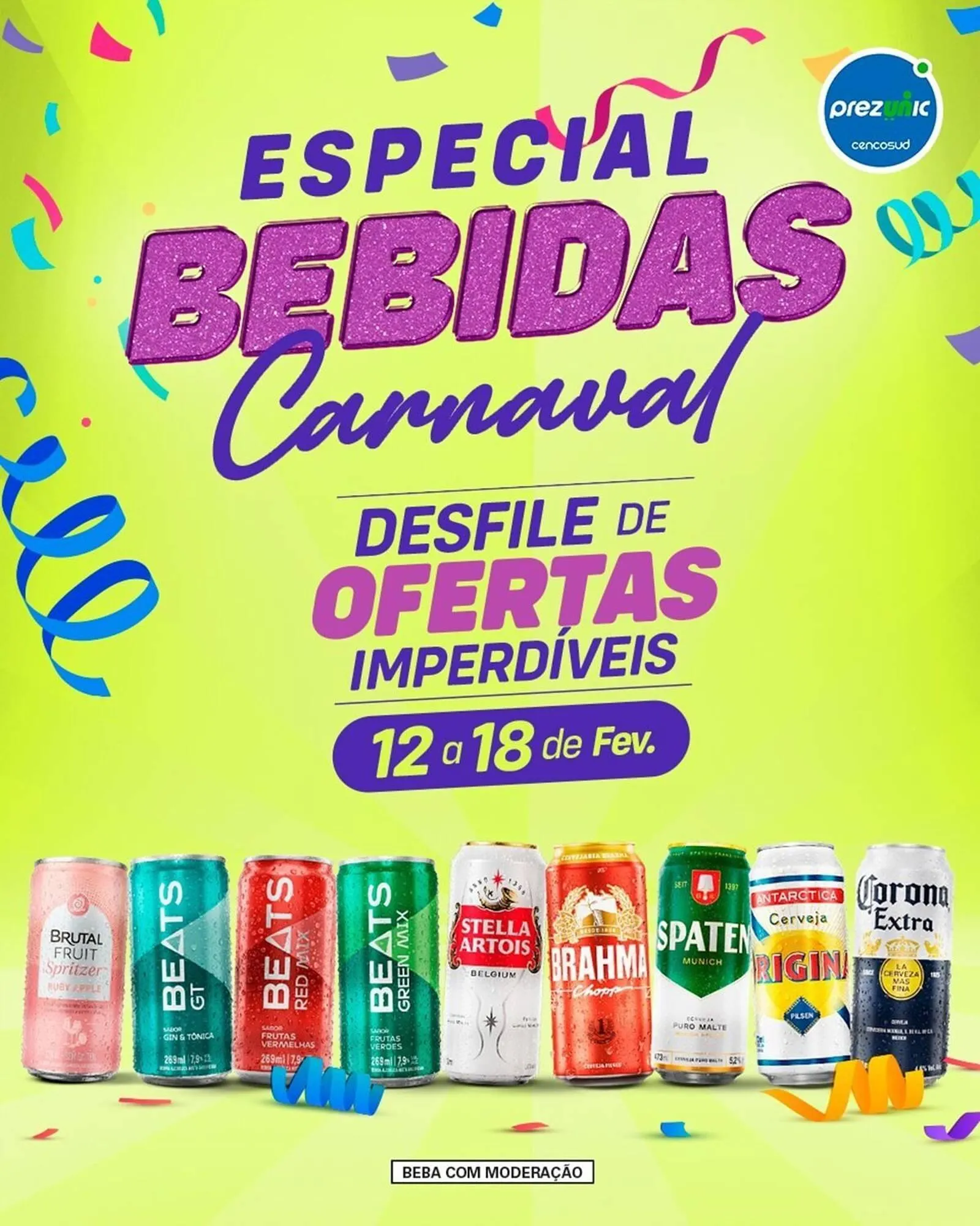 Encarte de Encarte Prezunic 12 de fevereiro até 18 de fevereiro 2026 - Pagina 4