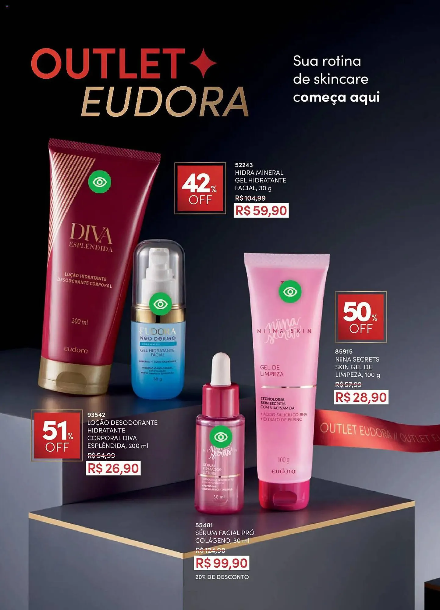 Encarte de Catálogo Eudora 17 de dezembro até 9 de janeiro 2026 - Pagina 21