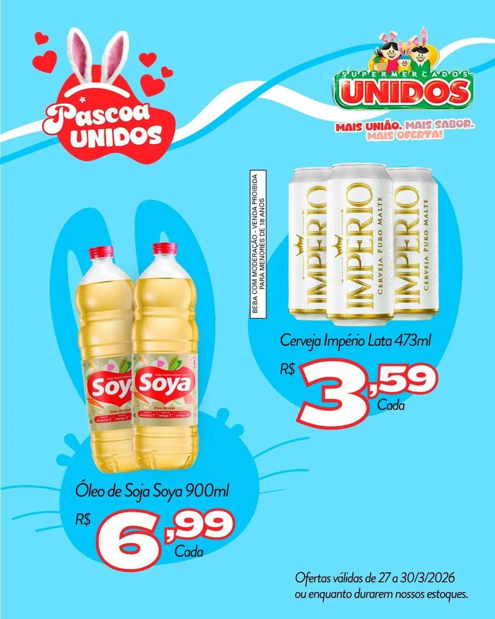 Encarte de Encarte Supermercados Unidos 27 de março até 30 de março 2026 - Pagina 3