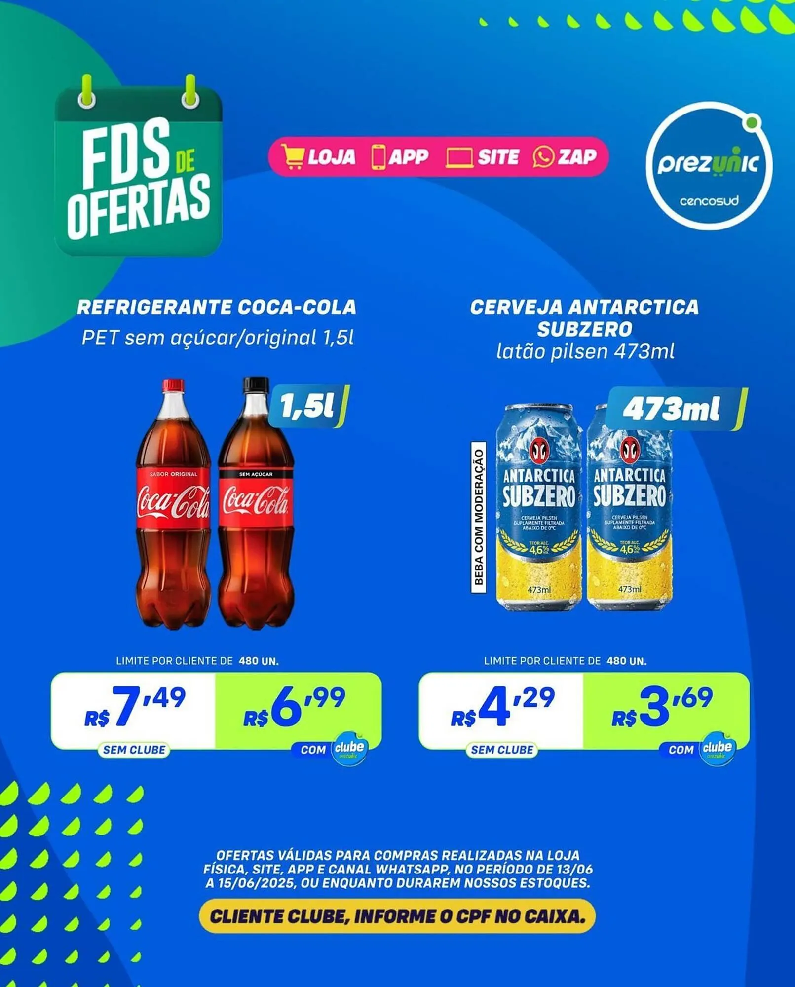 Encarte de Catálogo Prezunic 13 de junho até 15 de junho 2025 - Pagina 3