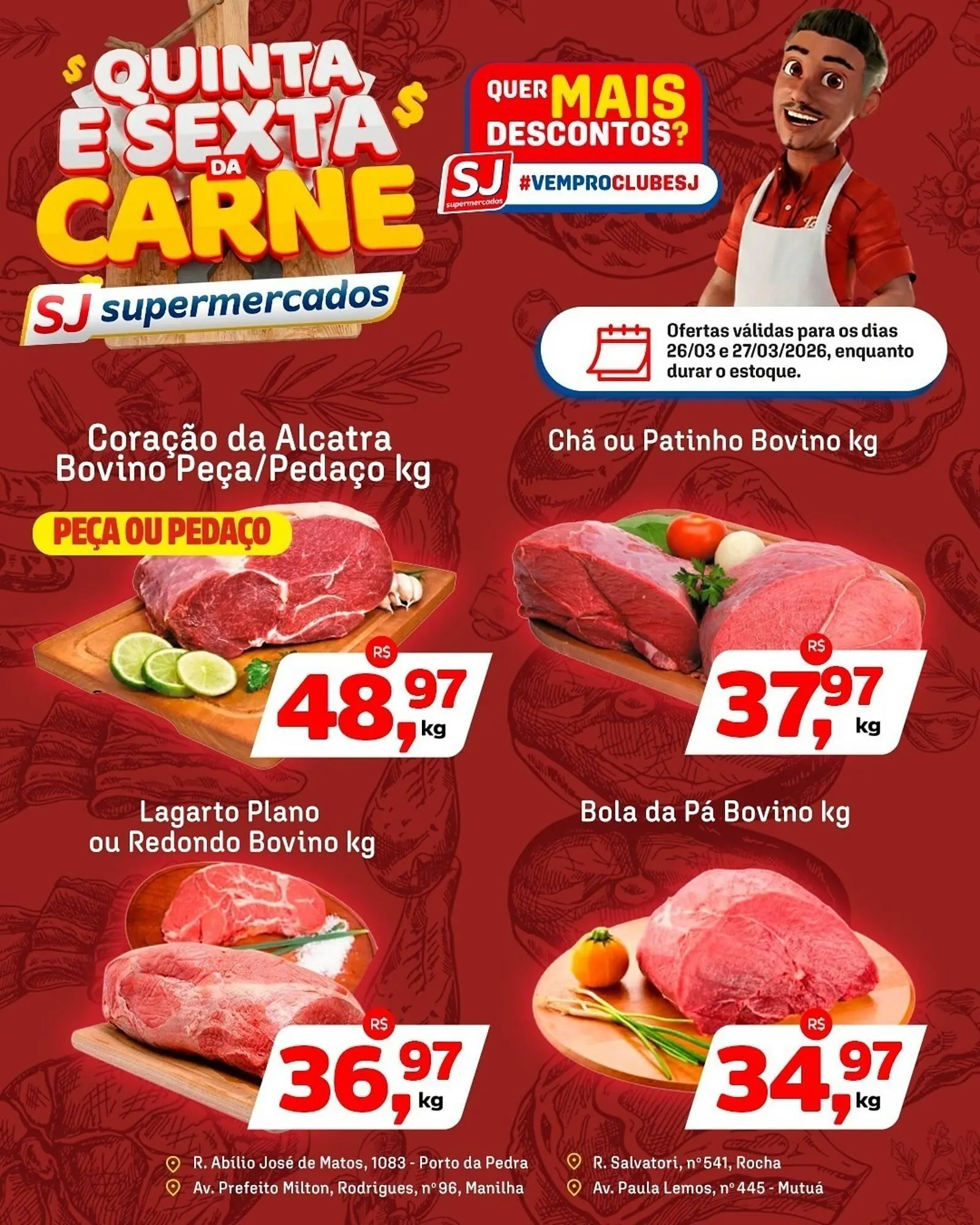 Encarte de Encarte Sj Supermercados 26 de março até 27 de março 2026 - Pagina 2