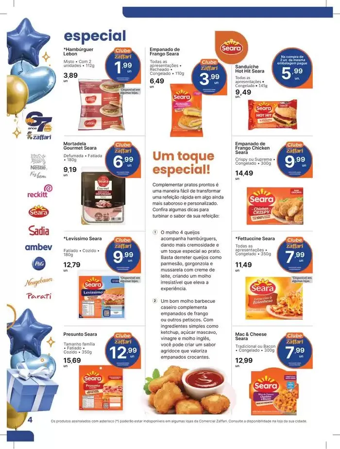 Encarte de 67 Anos Comercial Zaffari 4 de outubro até 13 de outubro 2024 - Pagina 4