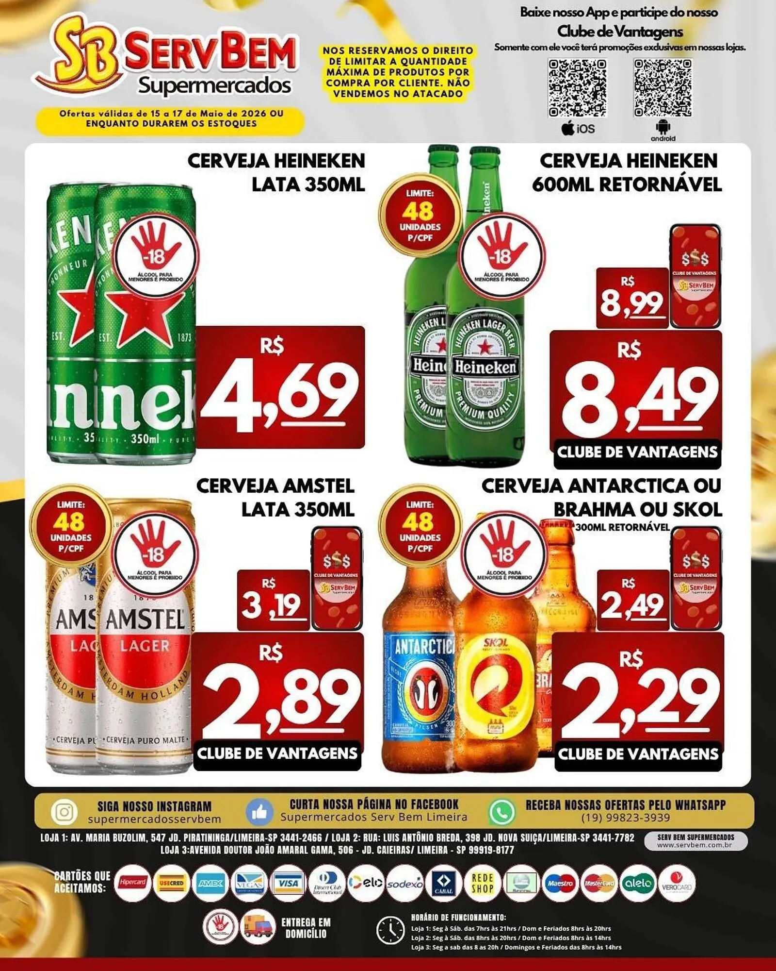 Encarte de Catálogo ServBem 15 de maio até 17 de maio 2026 - Pagina 1