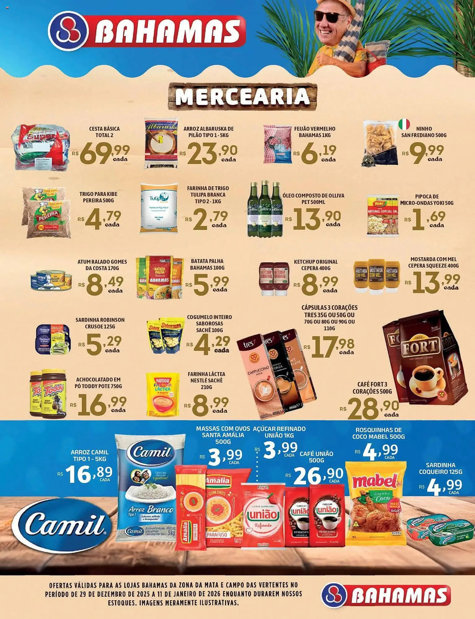 Encarte de Catálogo Bahamas Supermercados 29 de dezembro até 11 de janeiro 2026 - Pagina 3