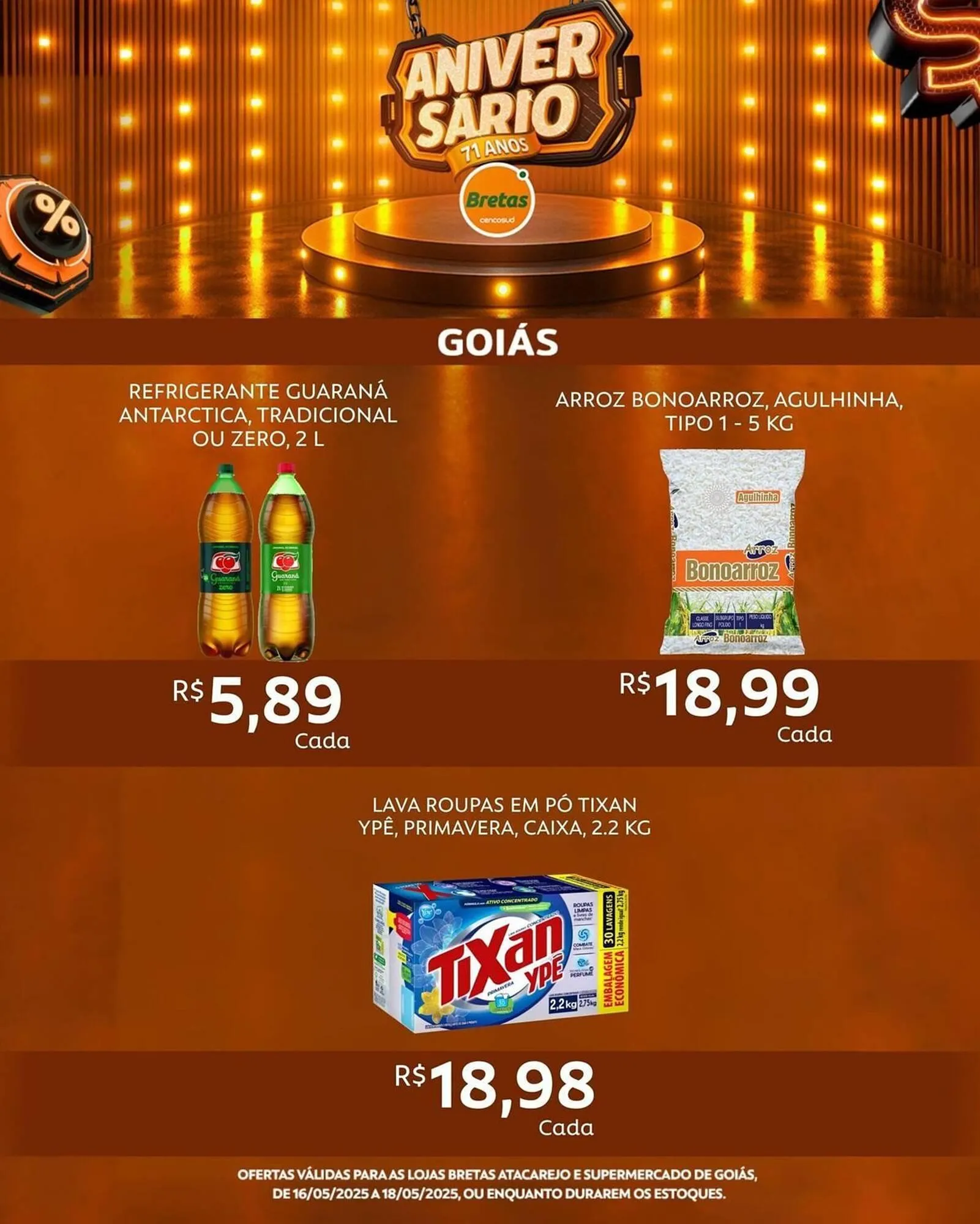 Encarte de Catálogo Supermercados Bretas 16 de maio até 18 de maio 2025 - Pagina 2