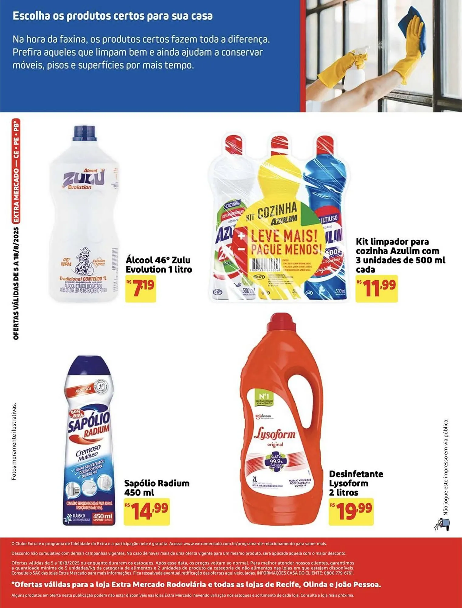 Encarte de Catálogo Mercado Extra 5 de agosto até 18 de agosto 2025 - Pagina 2