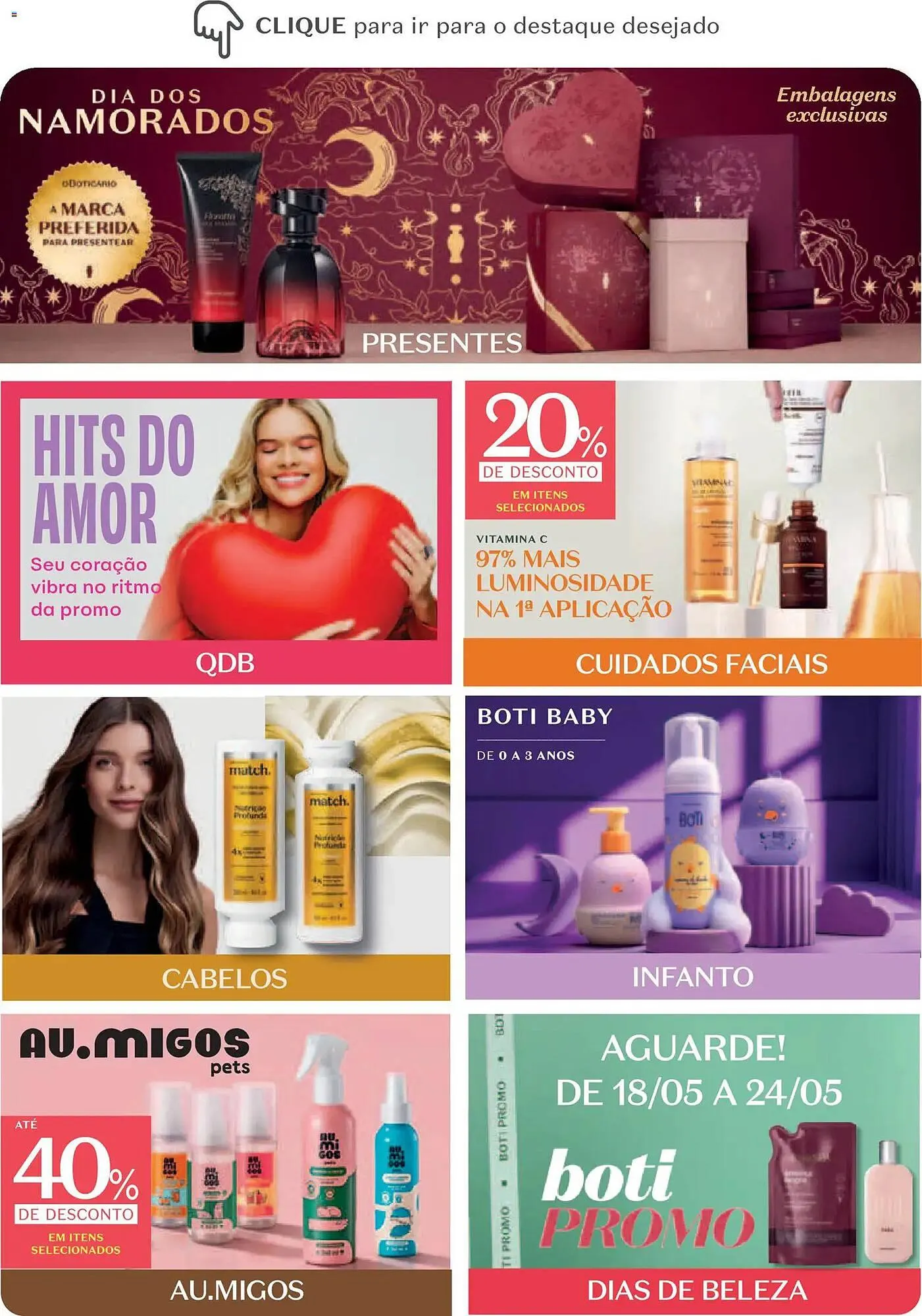 Encarte de Catálogo O Boticário 11 de maio até 24 de maio 2026 - Pagina 9