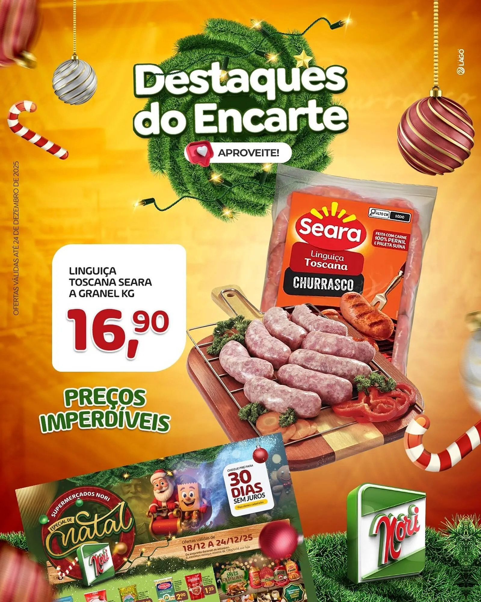 Encarte de Catálogo Supermercados Nori 20 de dezembro até 24 de dezembro 2025 - Pagina 3